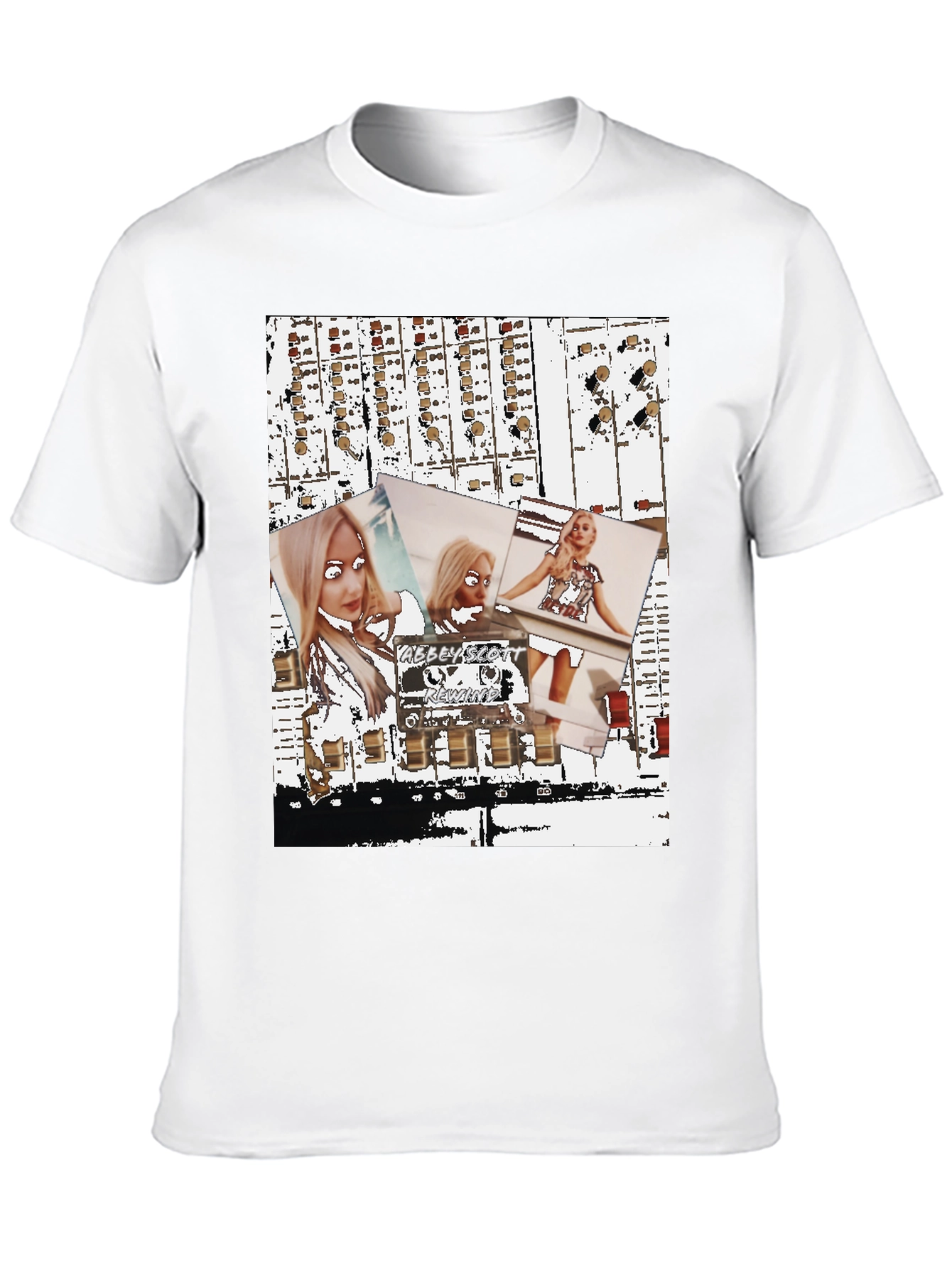 Abstract Abbey Scott Graphic Tee