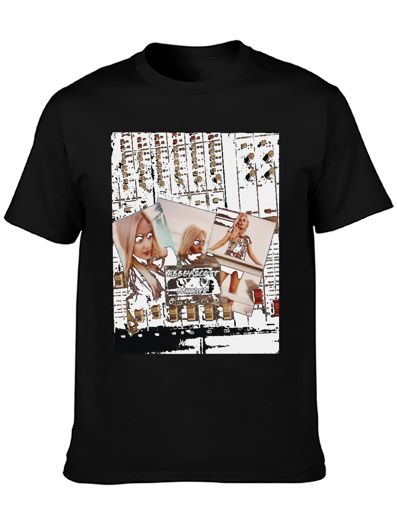 Abstract Abbey Scott Graphic Tee