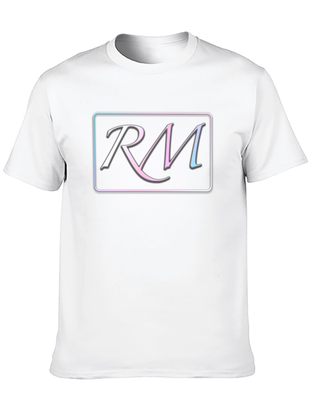 RM Initial T-Shirt - Stylish Monogram Tee