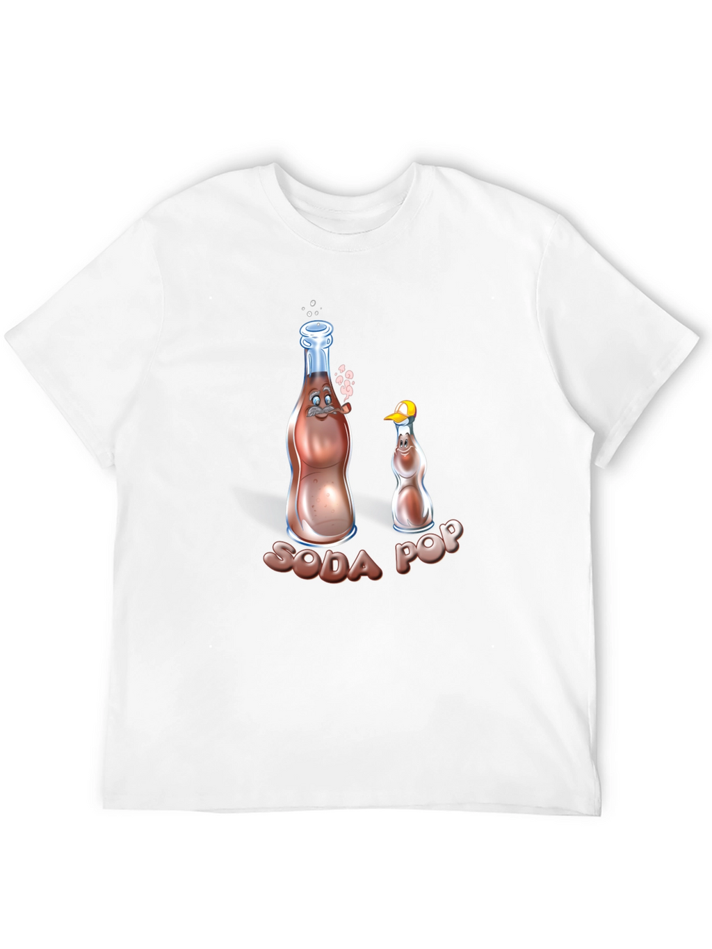 Soda Pop Cartoon Graphic Tee
