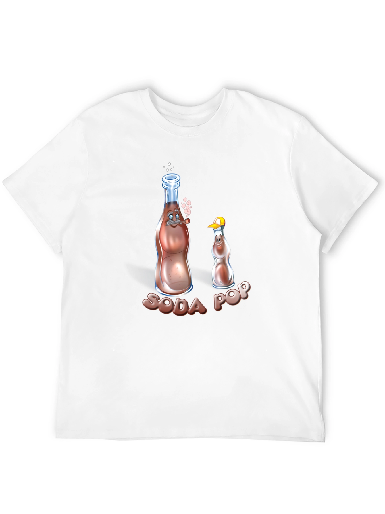 Soda Pop Cartoon Graphic Tee