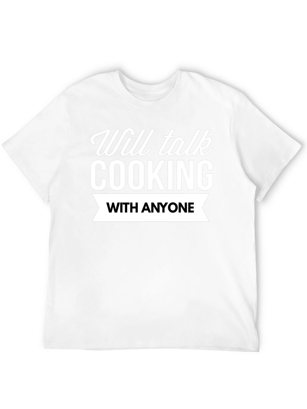 Cooking Enthusiast Black Graphic T-Shirt