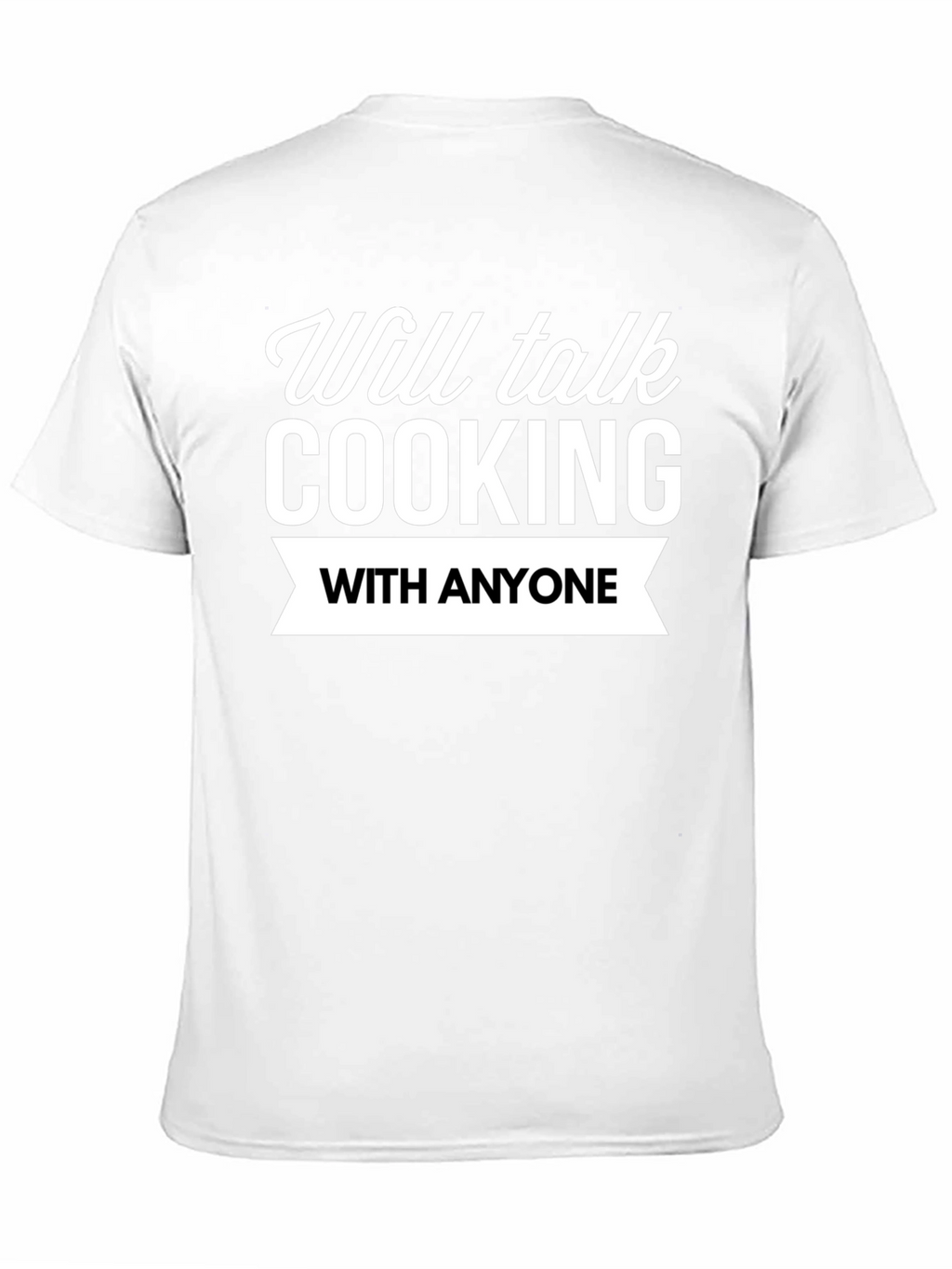 Cooking Enthusiast Black Graphic T-Shirt