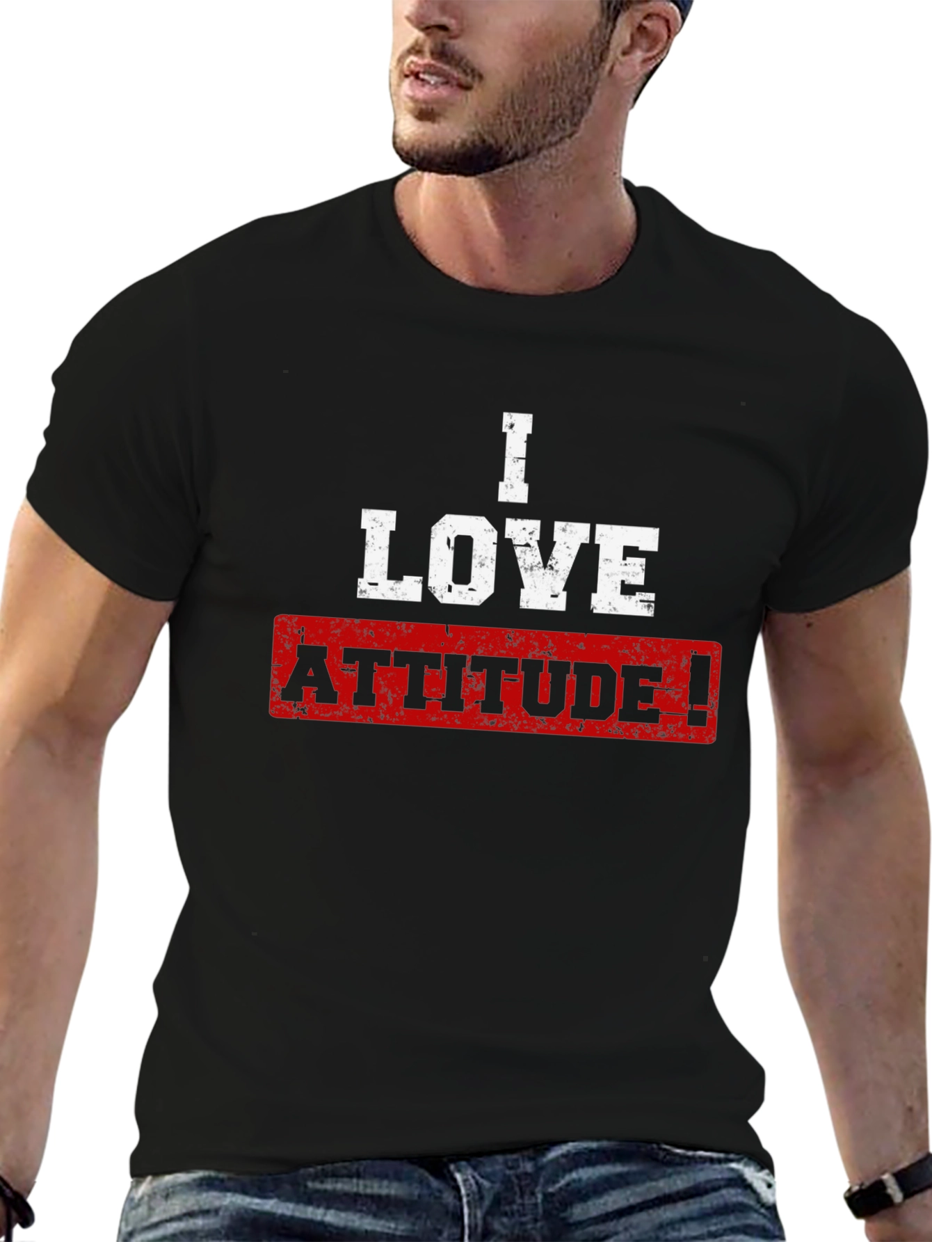 I Love Attitude! Graphic T-Shirt