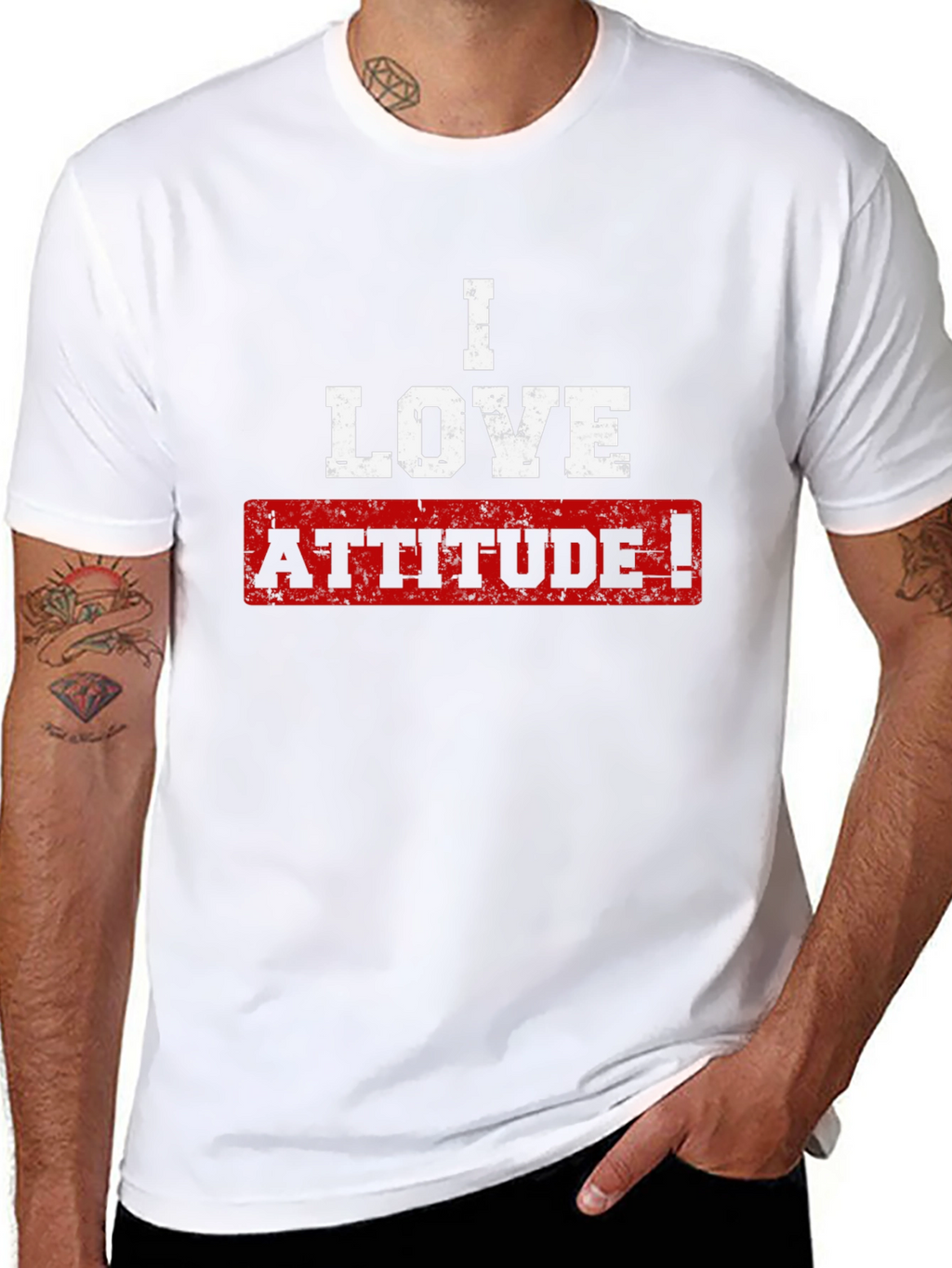 I Love Attitude! Graphic T-Shirt
