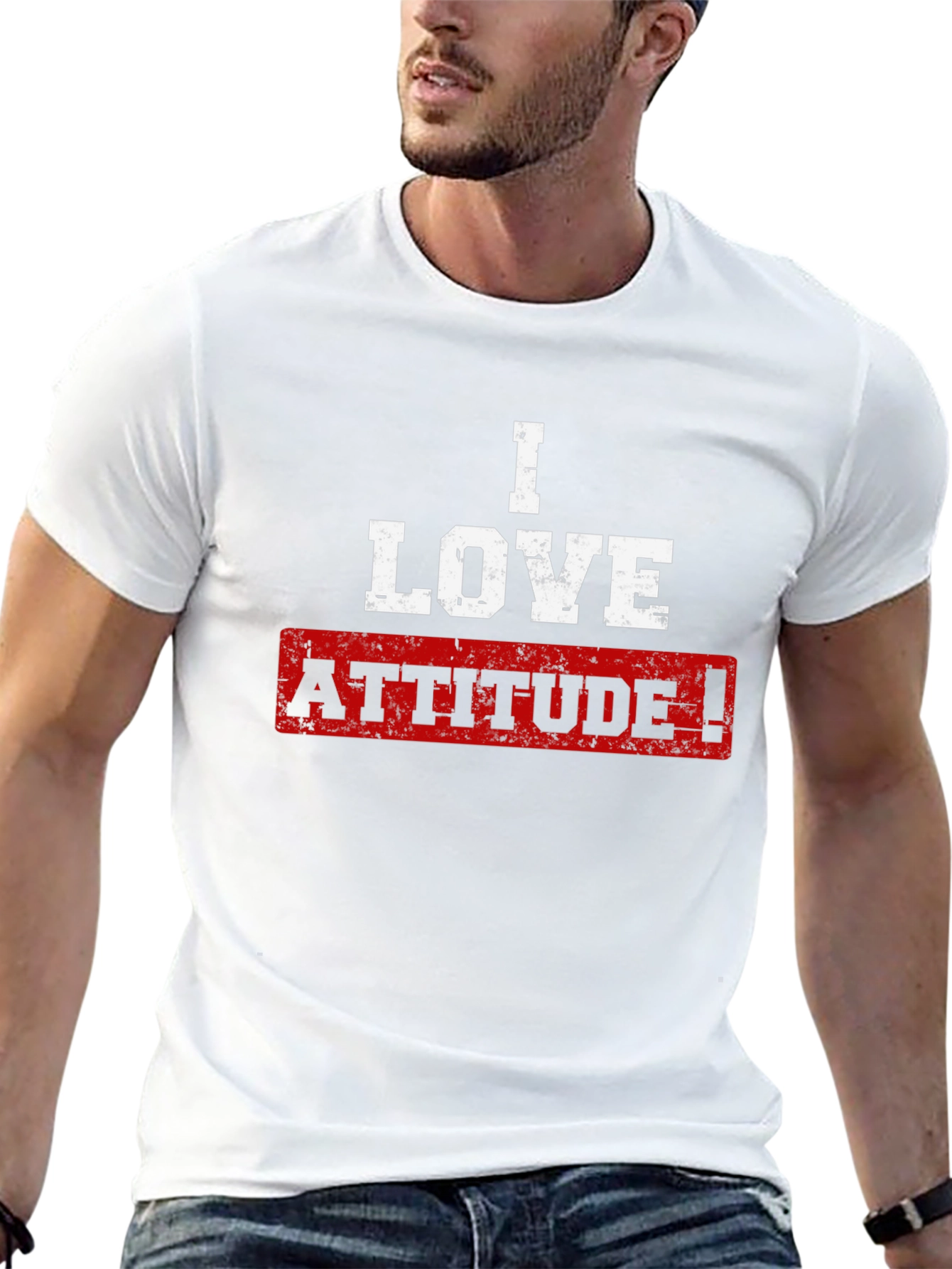 I Love Attitude! Graphic T-Shirt