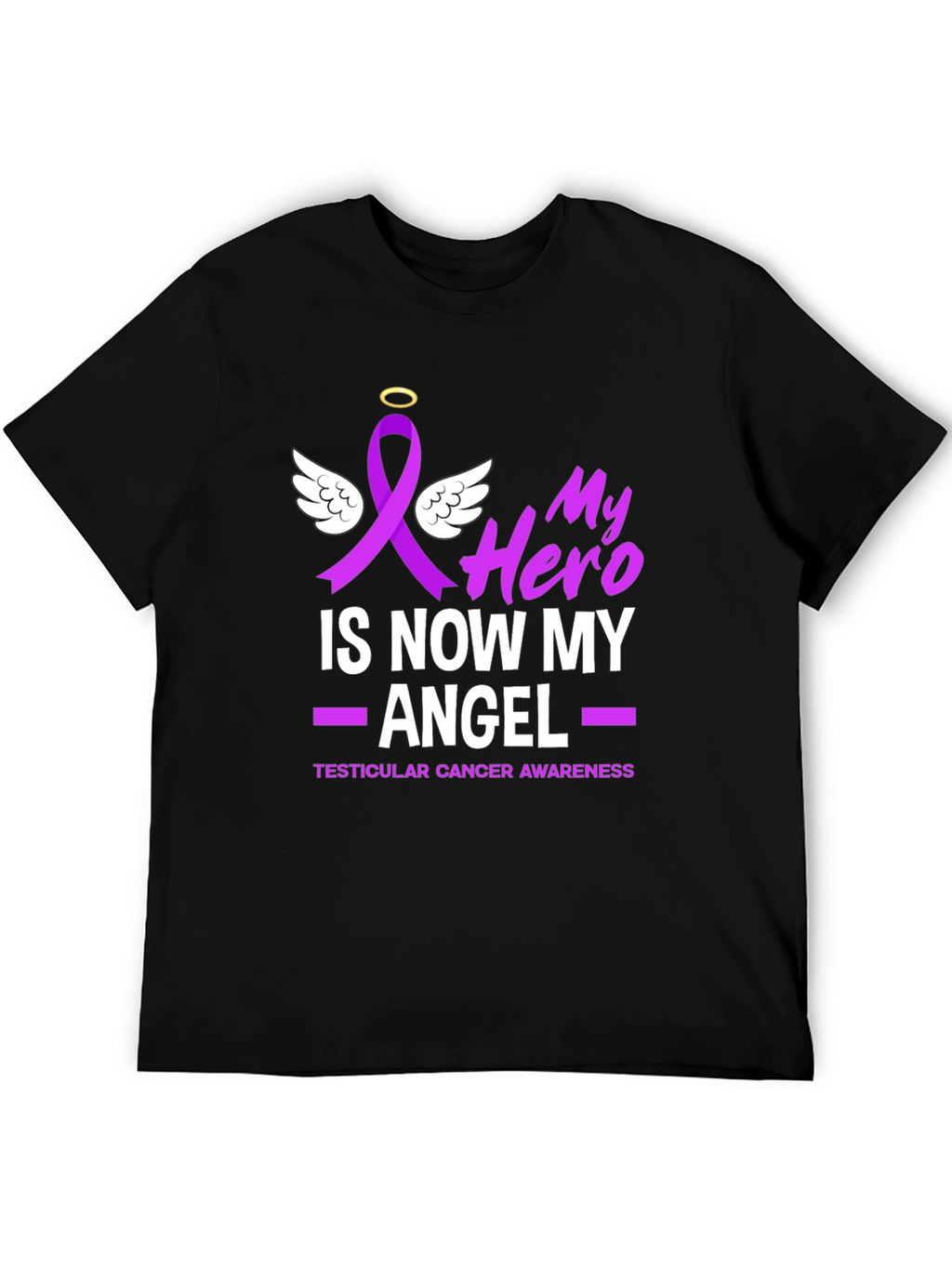 My Hero Is Now My Angel Awareness T-Shirt
