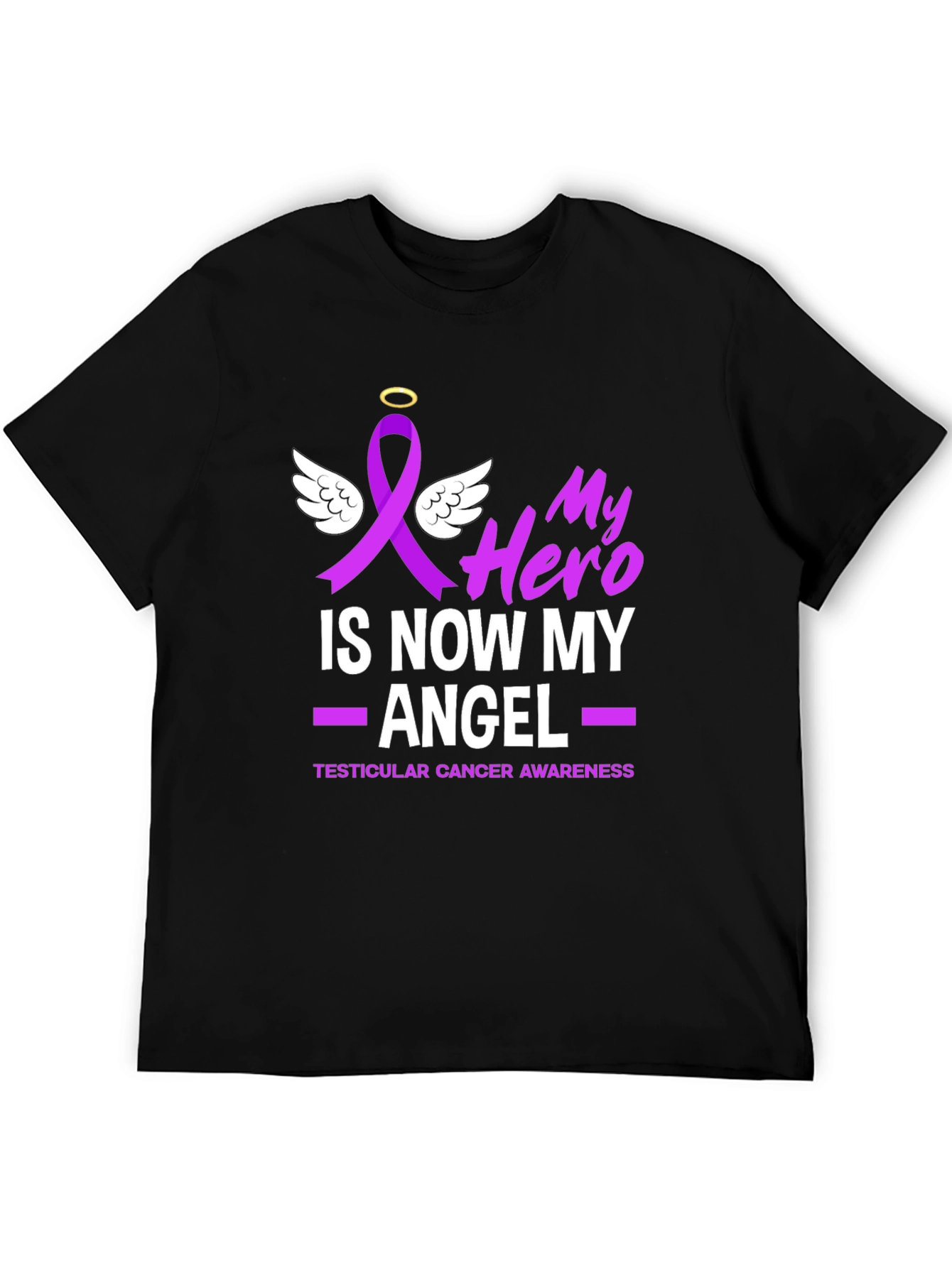 My Hero Is Now My Angel Awareness T-Shirt
