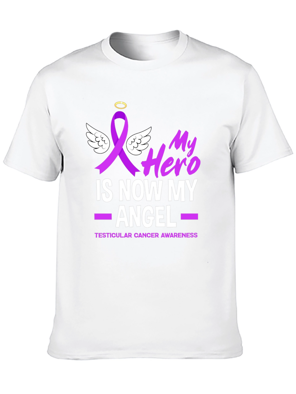 My Hero Is Now My Angel Awareness T-Shirt