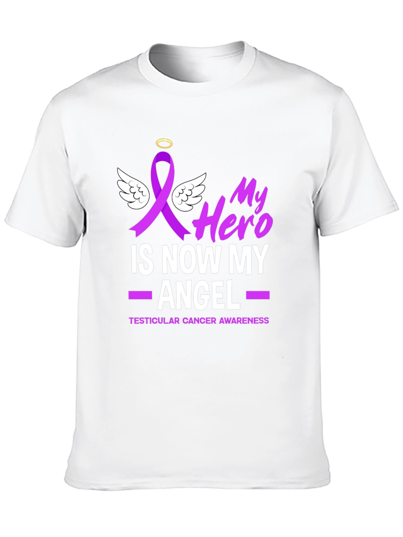 My Hero Is Now My Angel Awareness T-Shirt
