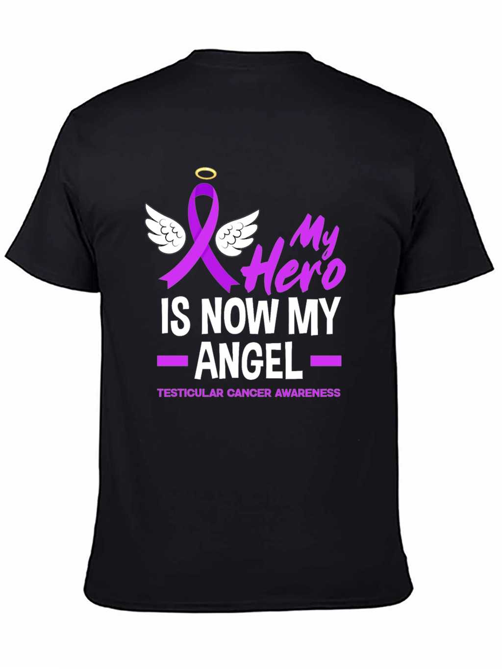 My Hero Is Now My Angel Awareness T-Shirt