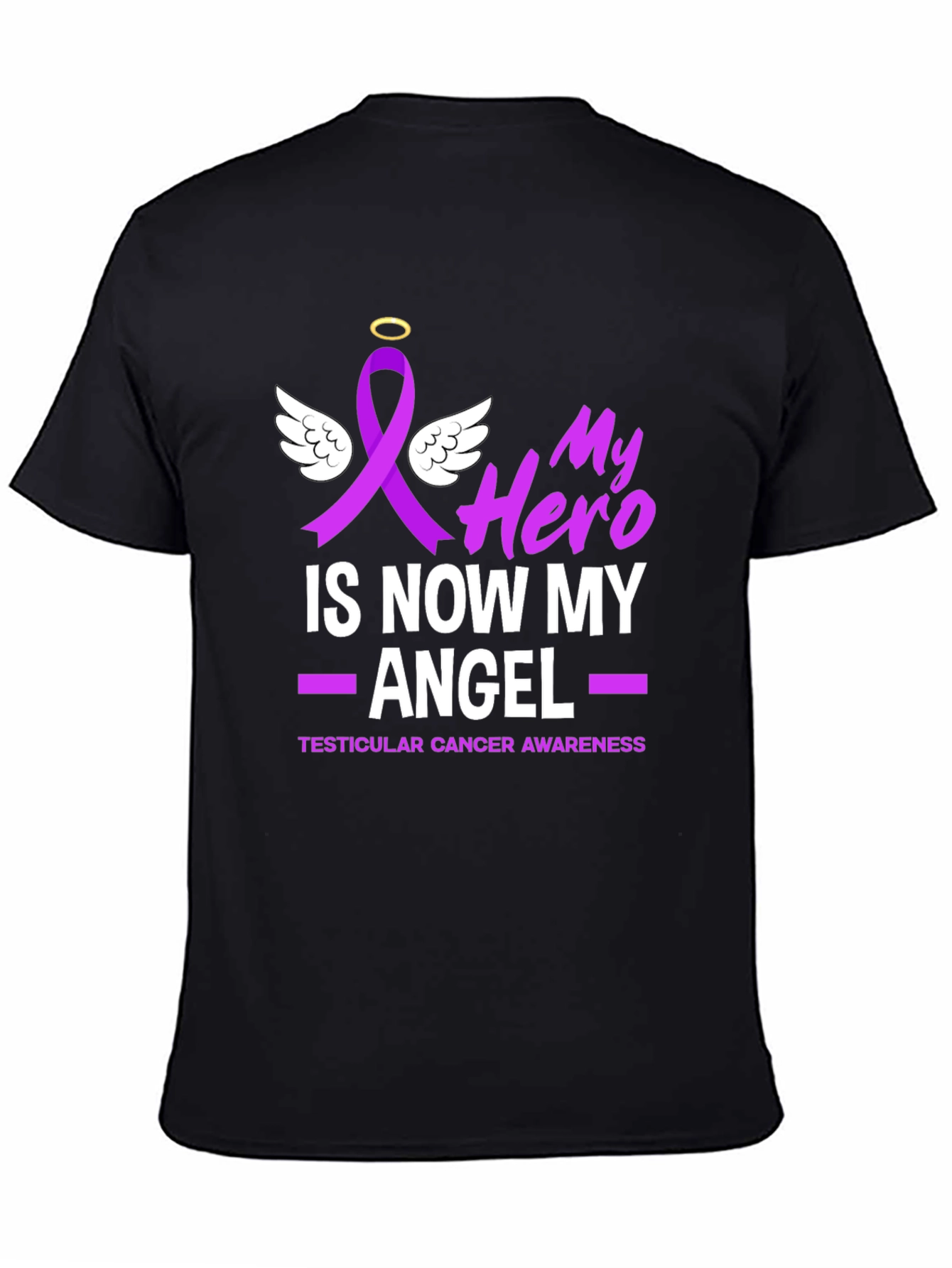 My Hero Is Now My Angel Awareness T-Shirt