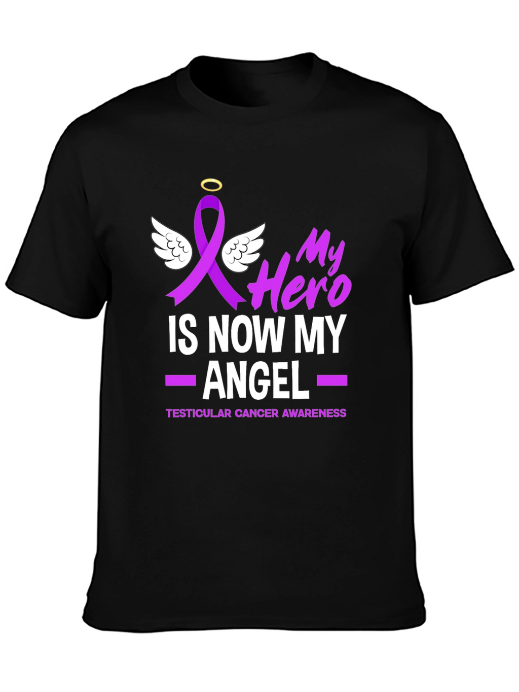 My Hero Is Now My Angel Awareness T-Shirt