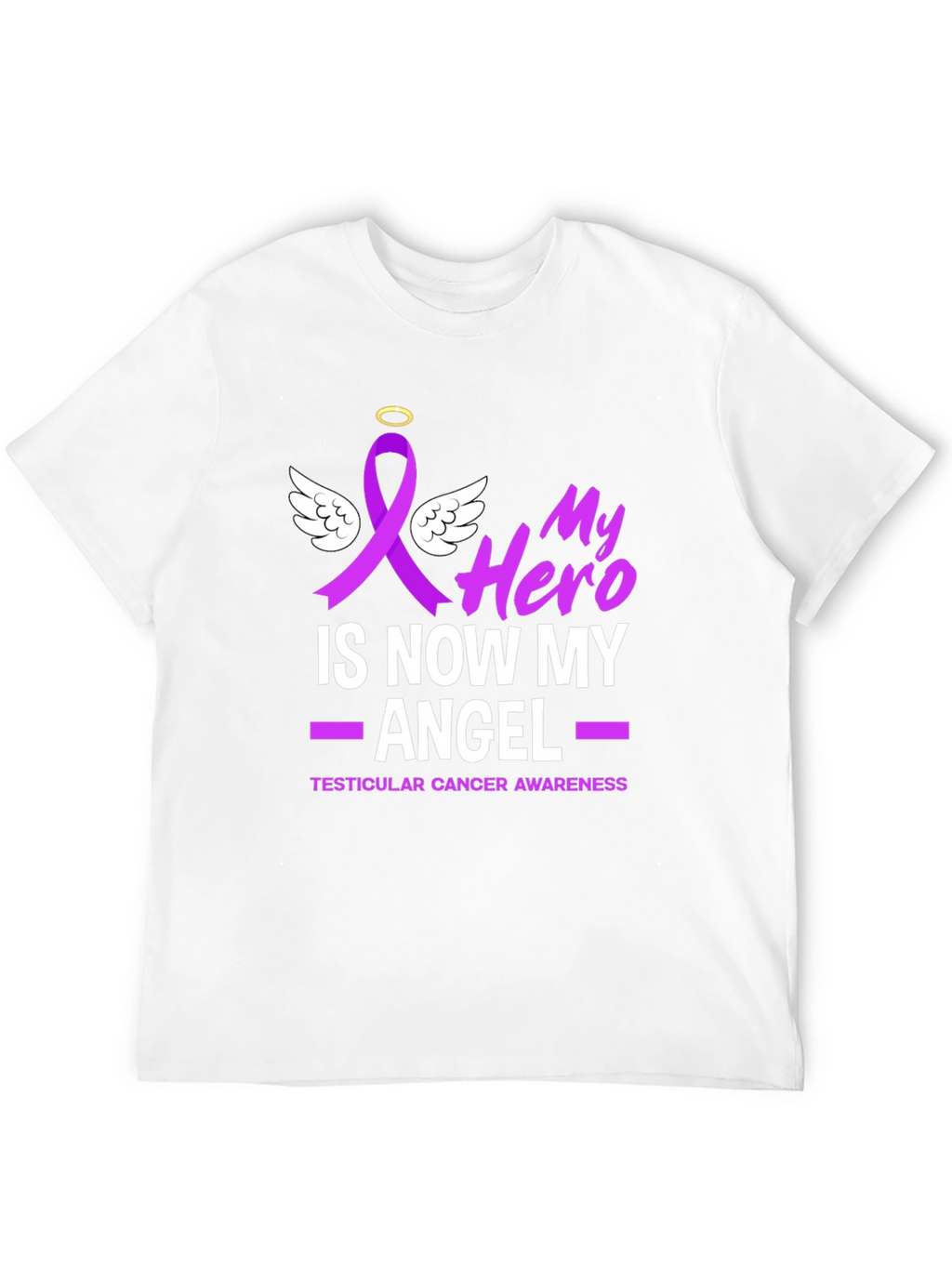 My Hero Is Now My Angel Awareness T-Shirt