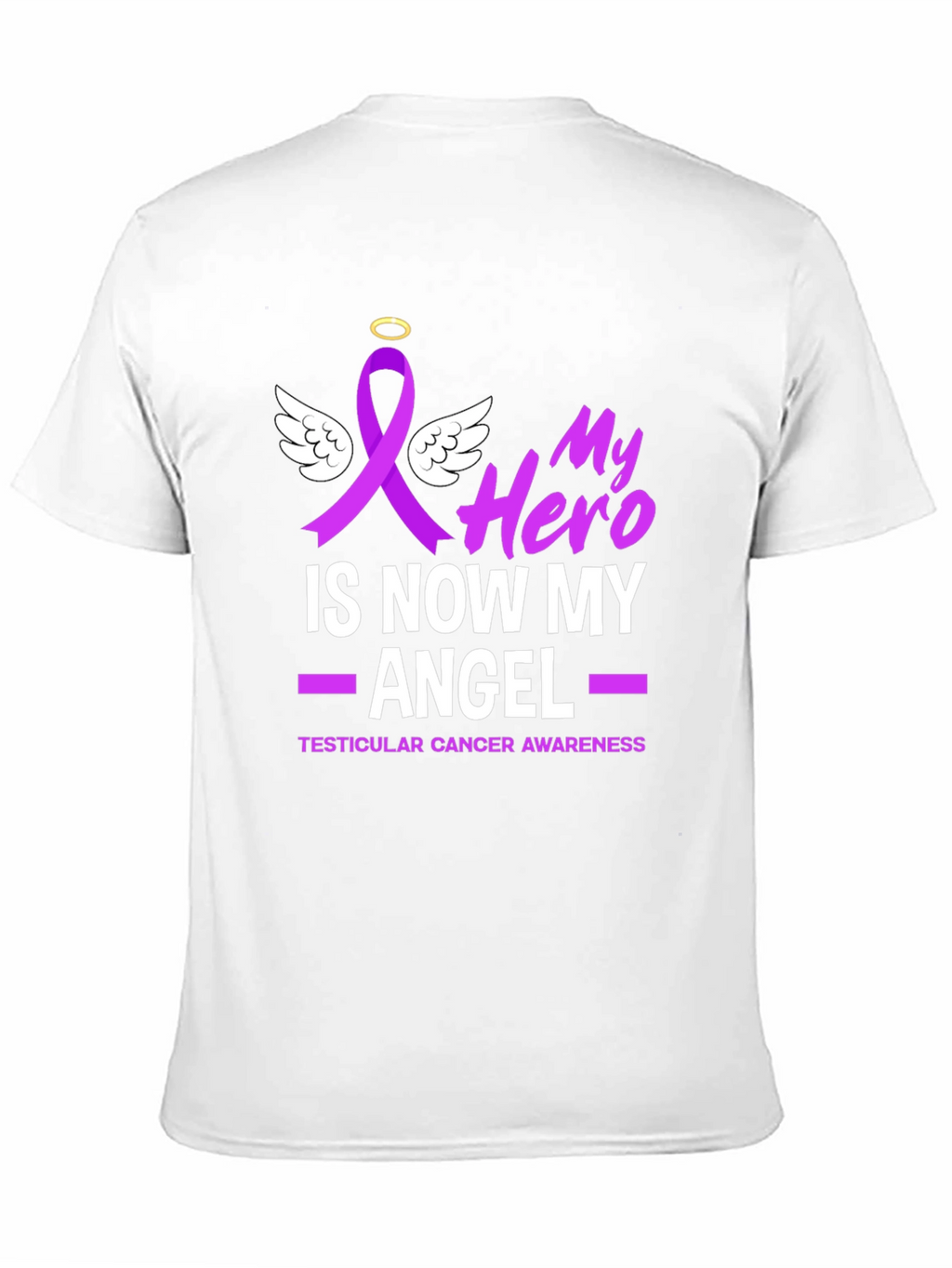 My Hero Is Now My Angel Awareness T-Shirt