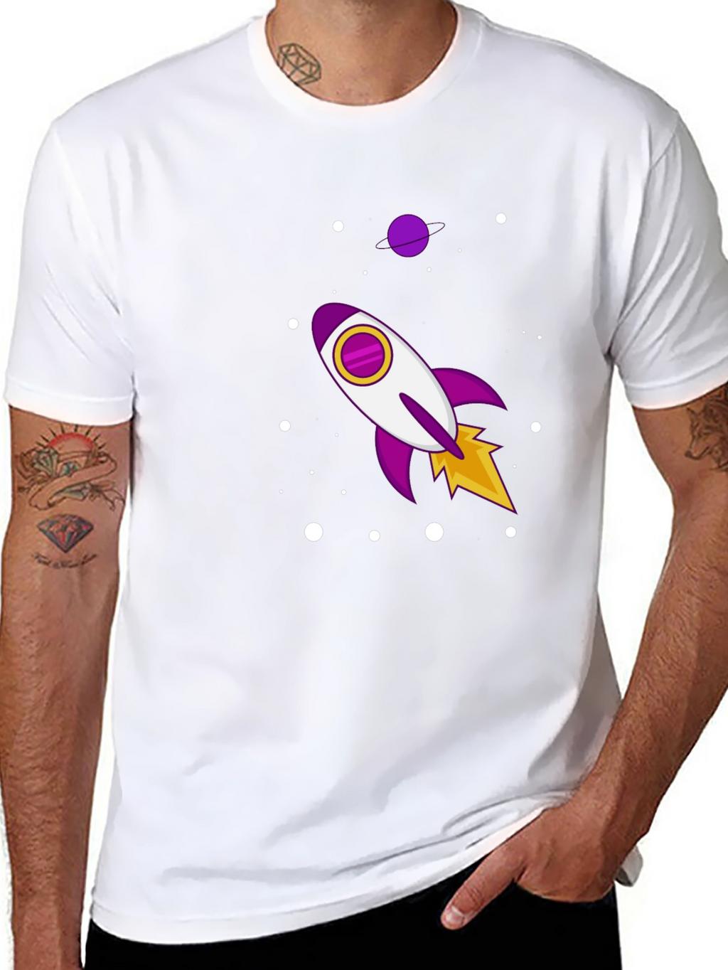 Rocket Launch T-Shirt - Space Adventure