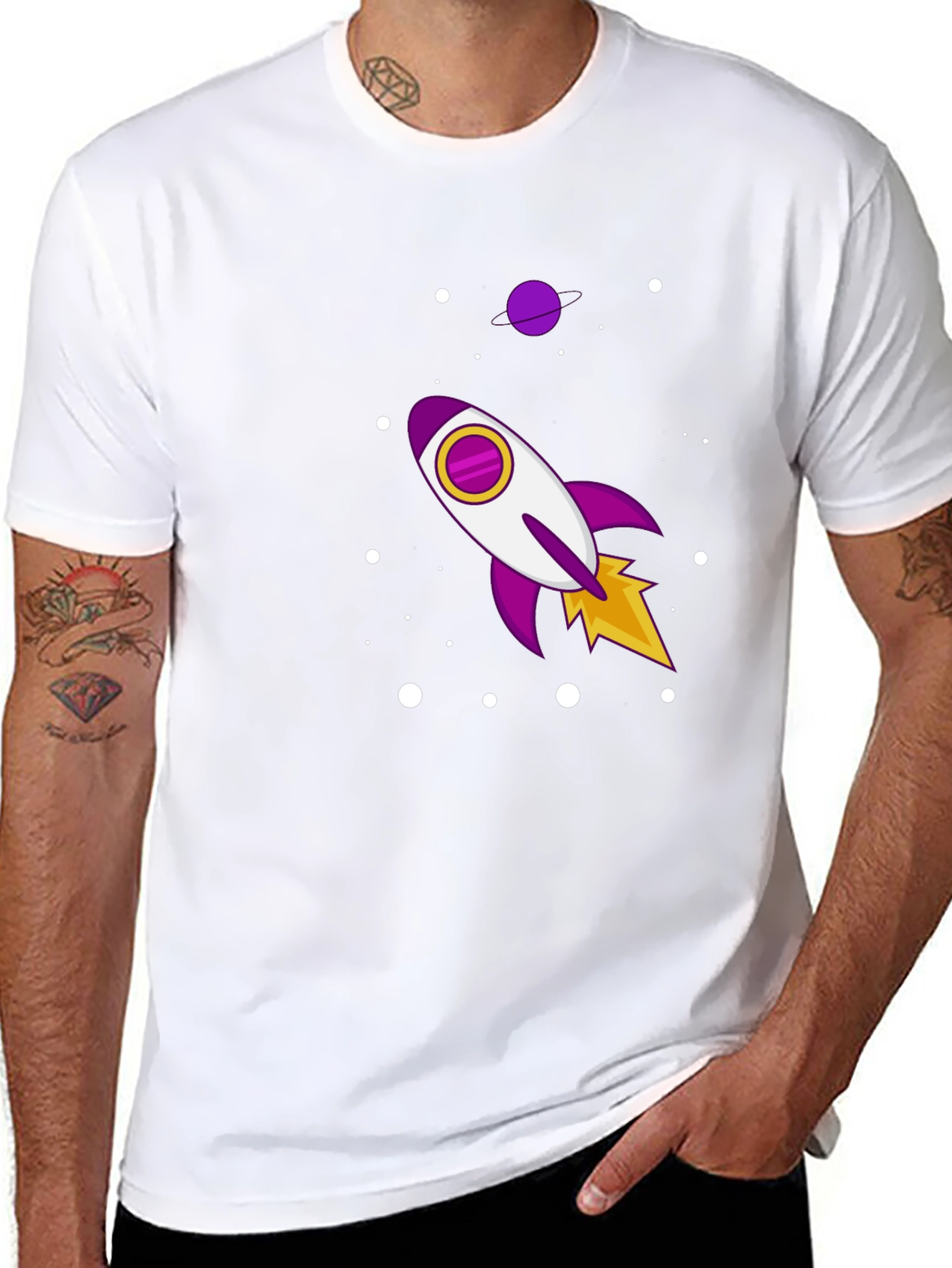 Rocket Launch T-Shirt - Space Adventure
