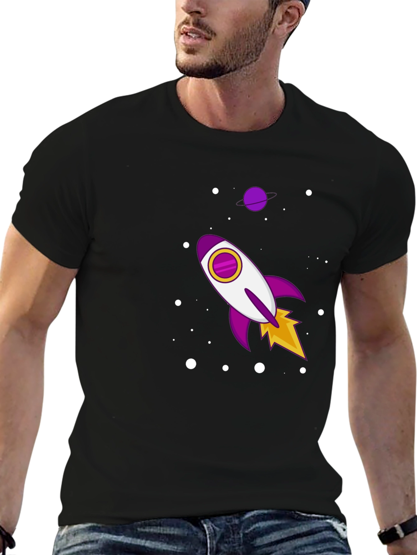 Rocket Launch T-Shirt - Space Adventure