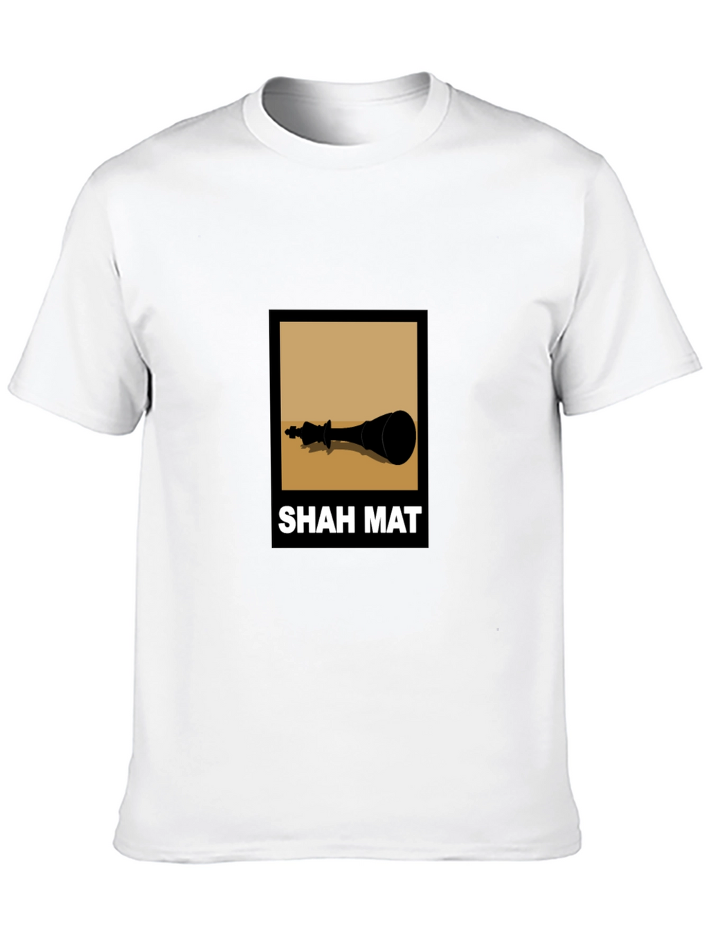 Shah Mat Chess King T-Shirt - Checkmate Tee