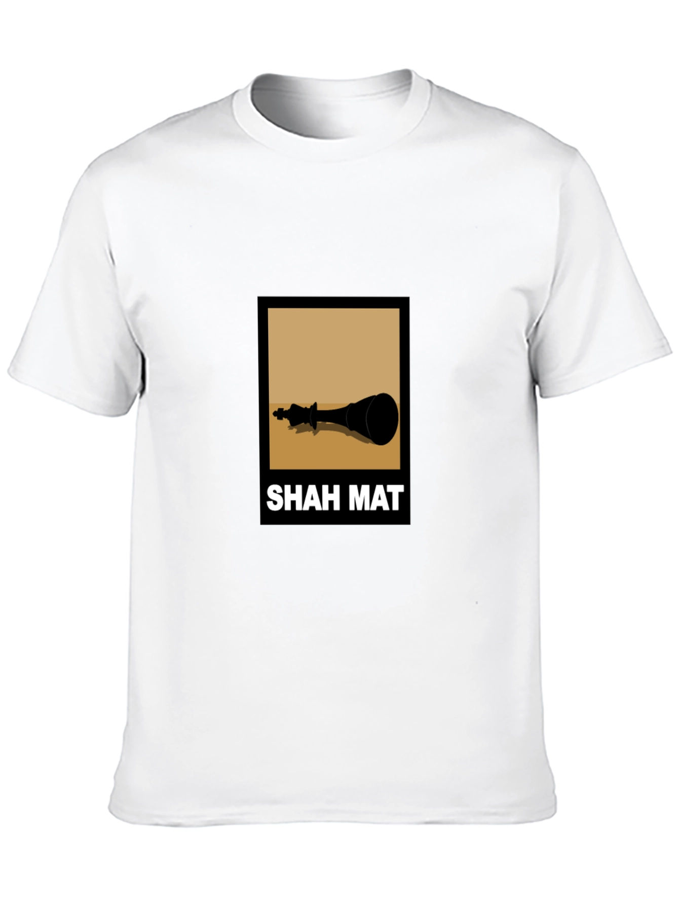 Shah Mat Chess King T-Shirt - Checkmate Tee