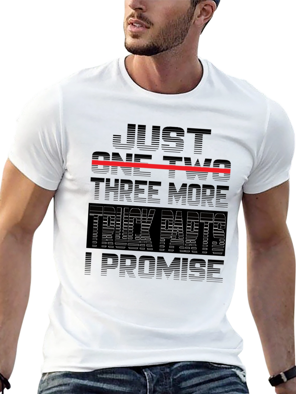 Just One Two Three More Truck Parts T-Shirt