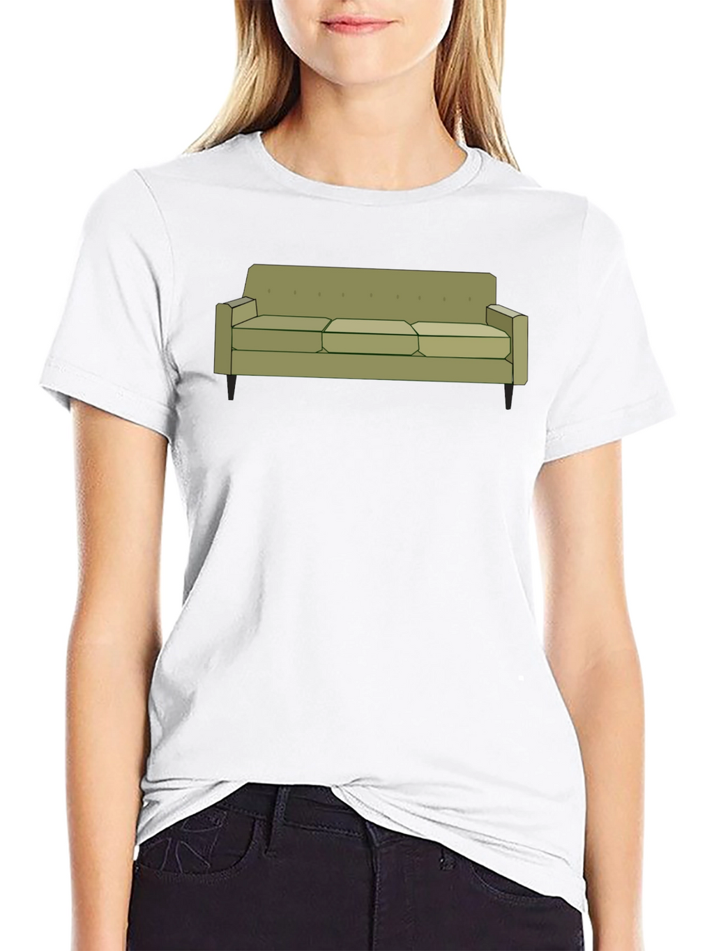 Couch Graphic T-Shirt - Comfortable & Stylish