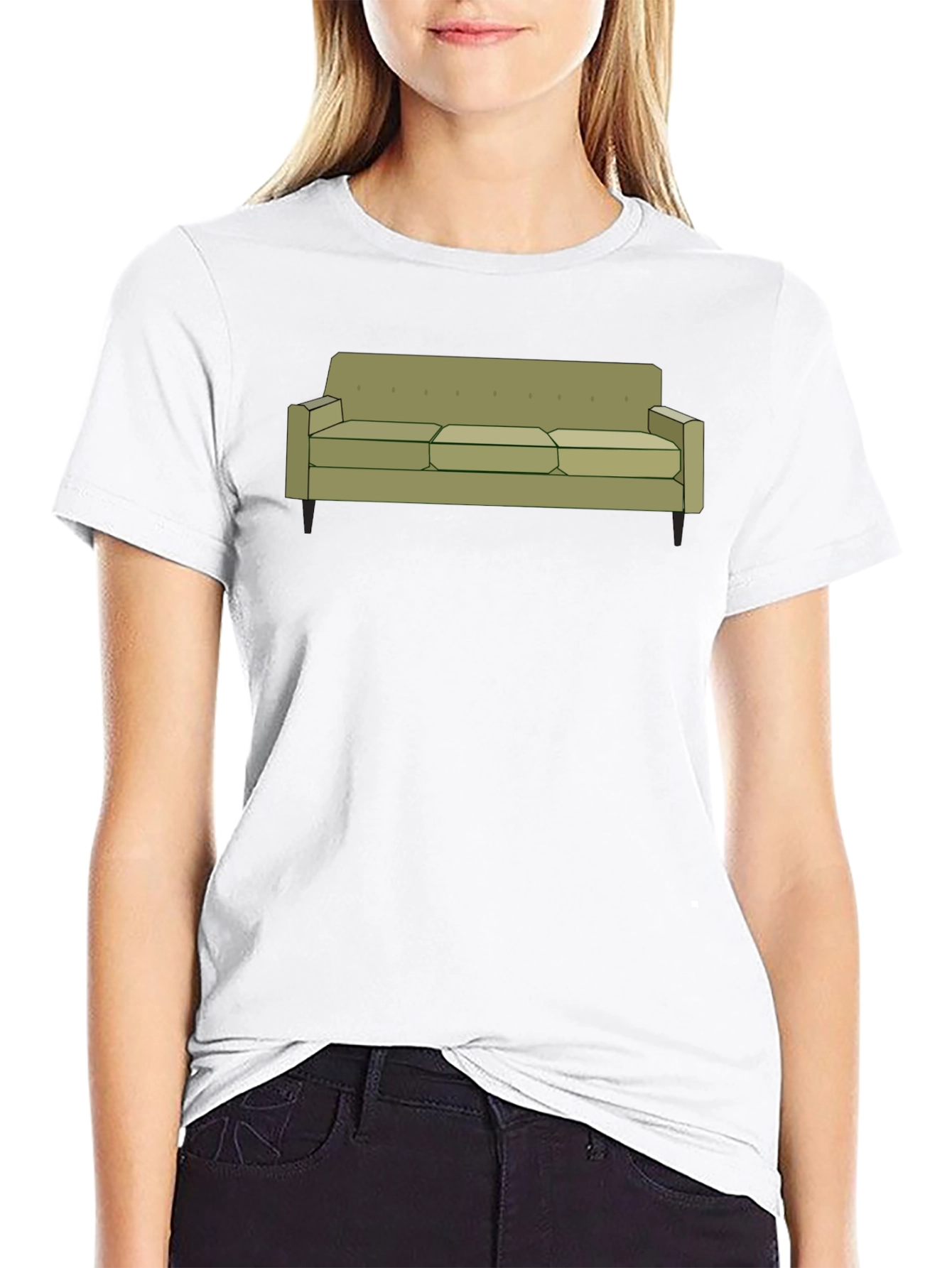 Couch Graphic T-Shirt - Comfortable & Stylish