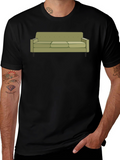 Couch Graphic T-Shirt - Comfortable & Stylish