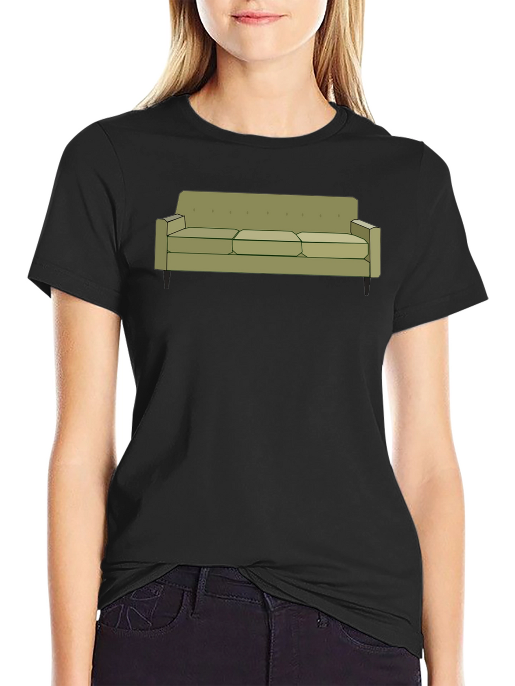 Couch Graphic T-Shirt - Comfortable & Stylish
