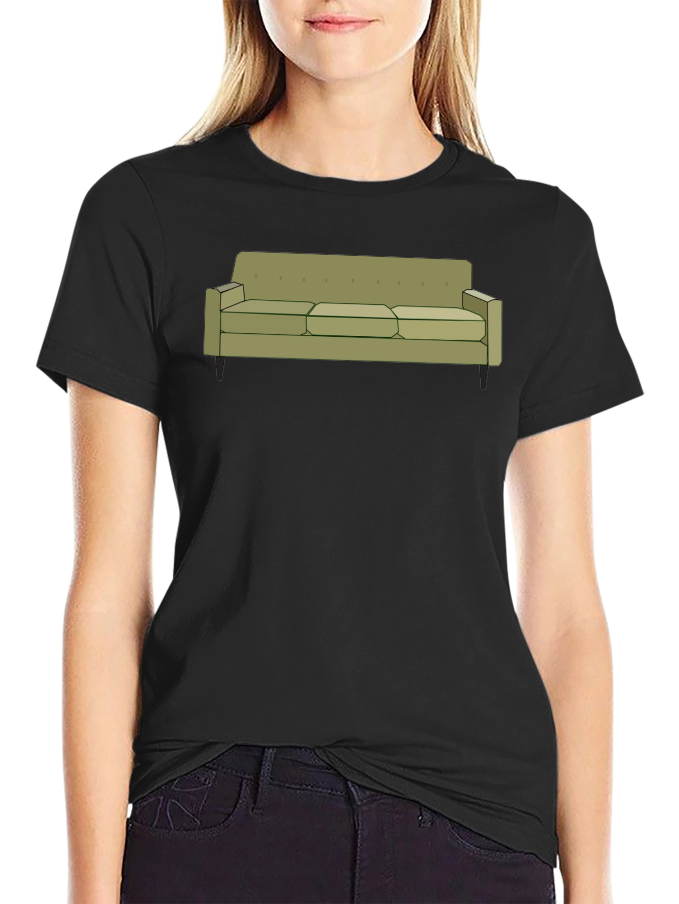 Couch Graphic T-Shirt - Comfortable & Stylish