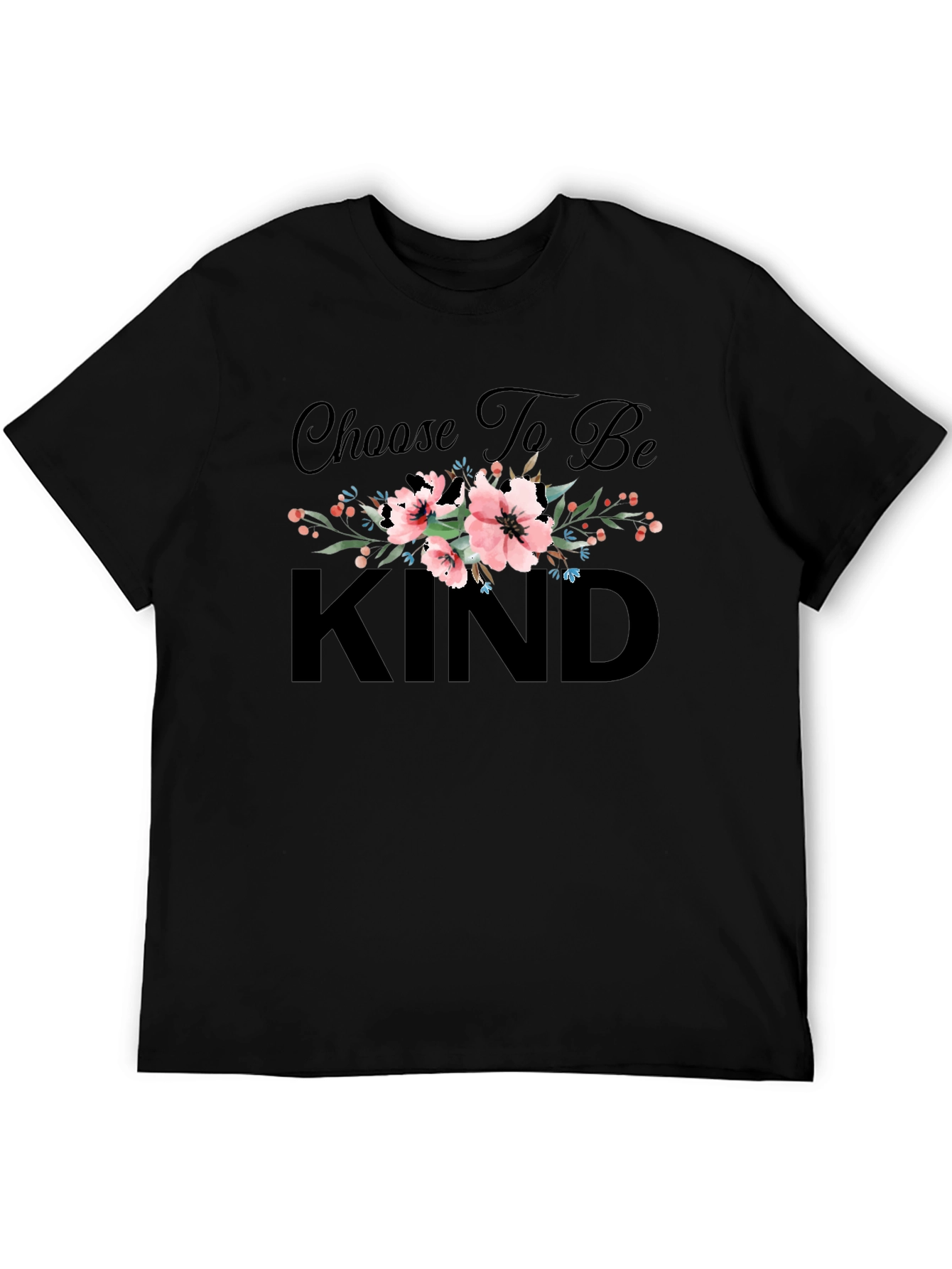 Choose To Be Kind Floral T-Shirt