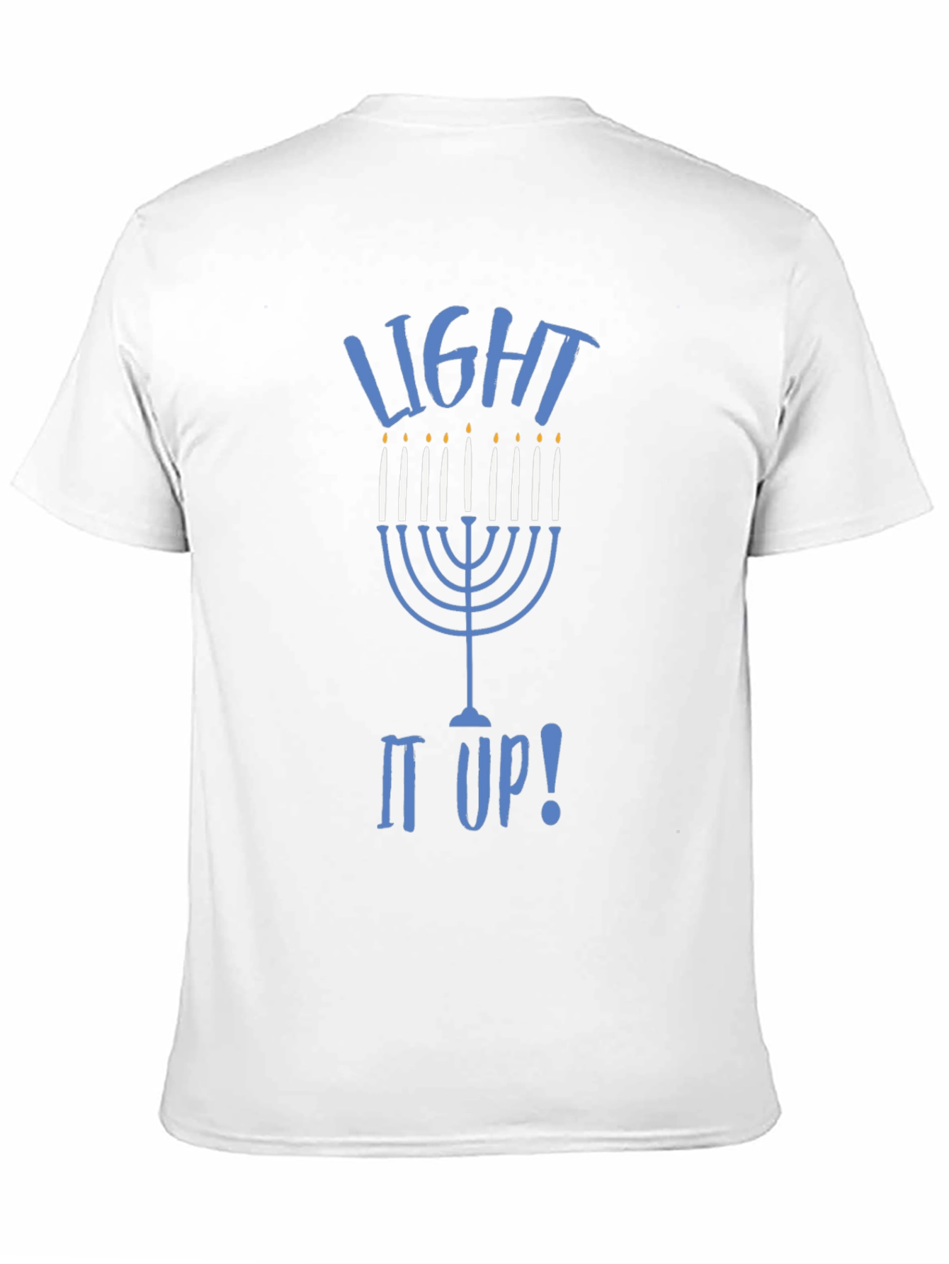 Hanukkah Light it Up Graphic T-Shirt