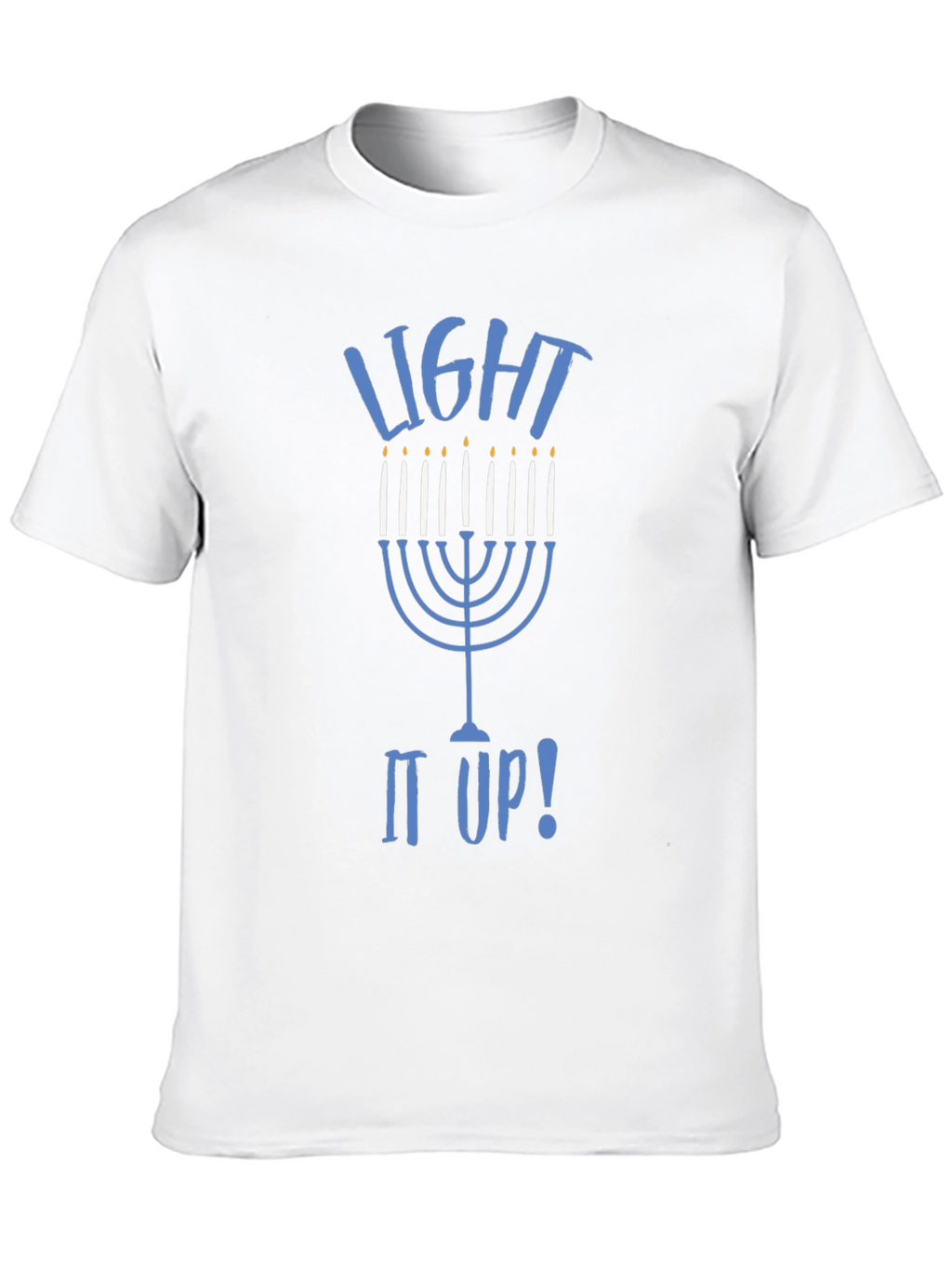 Hanukkah Light it Up Graphic T-Shirt
