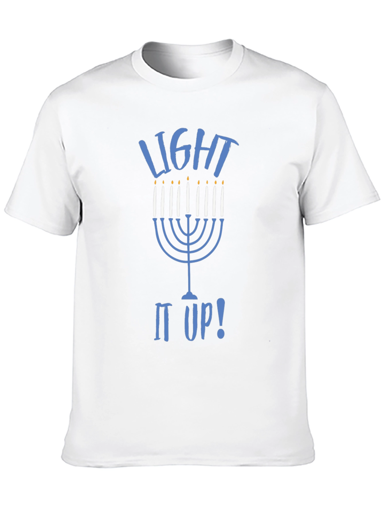 Hanukkah Light it Up Graphic T-Shirt