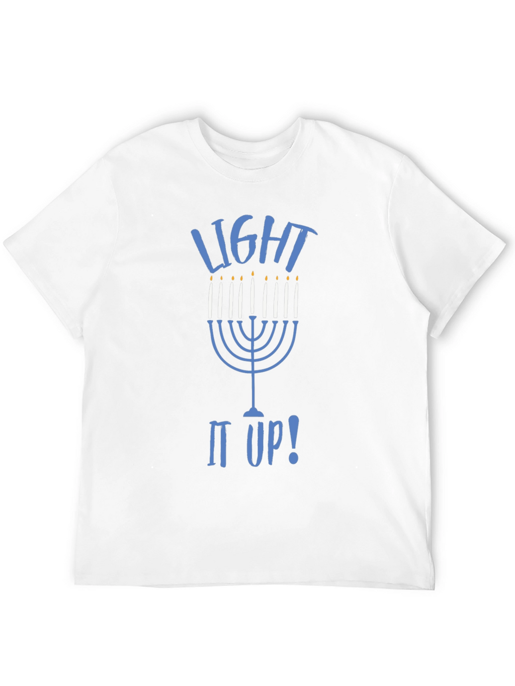 Hanukkah Light it Up Graphic T-Shirt