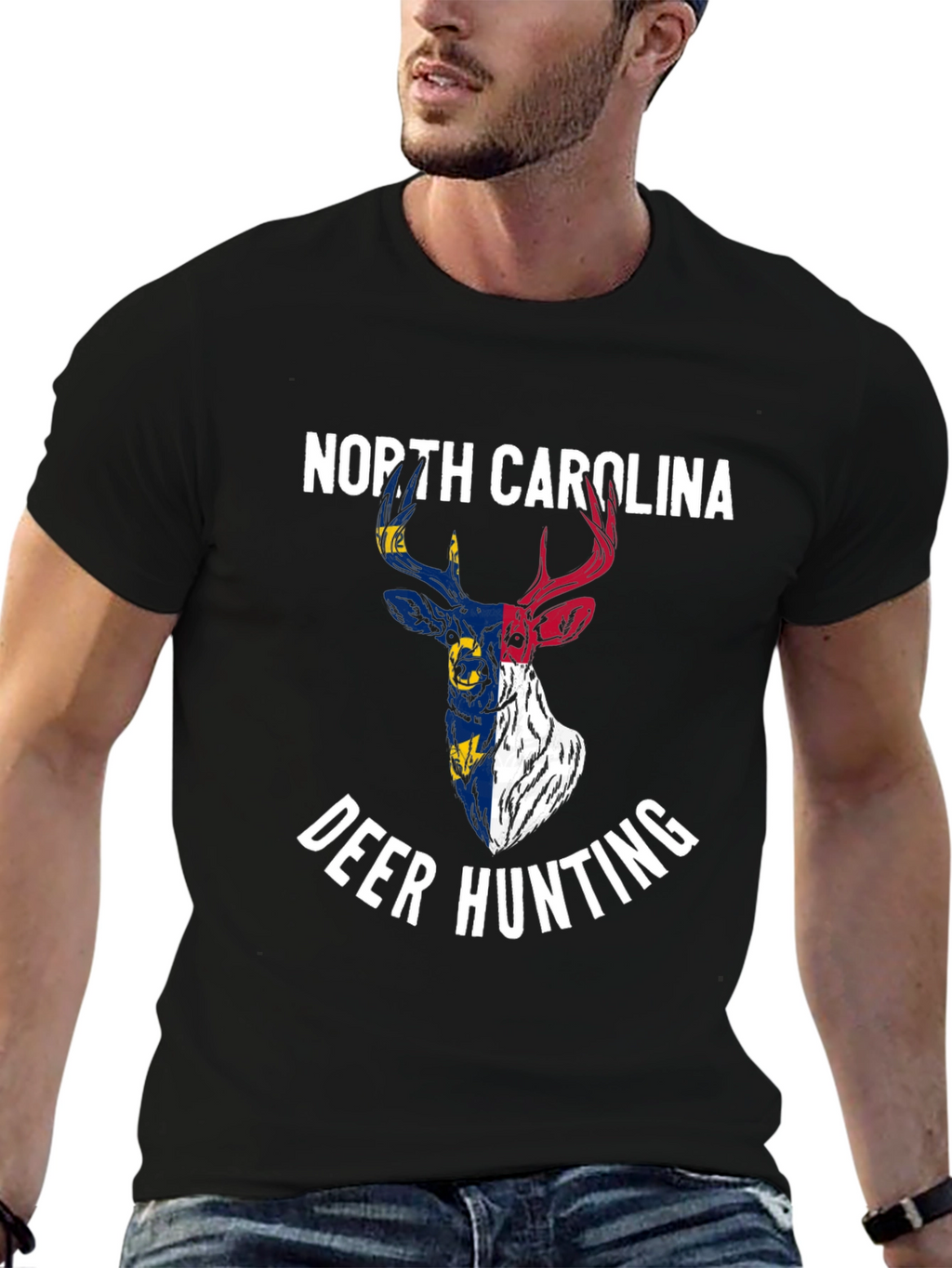 North Carolina Deer Hunting T-Shirt