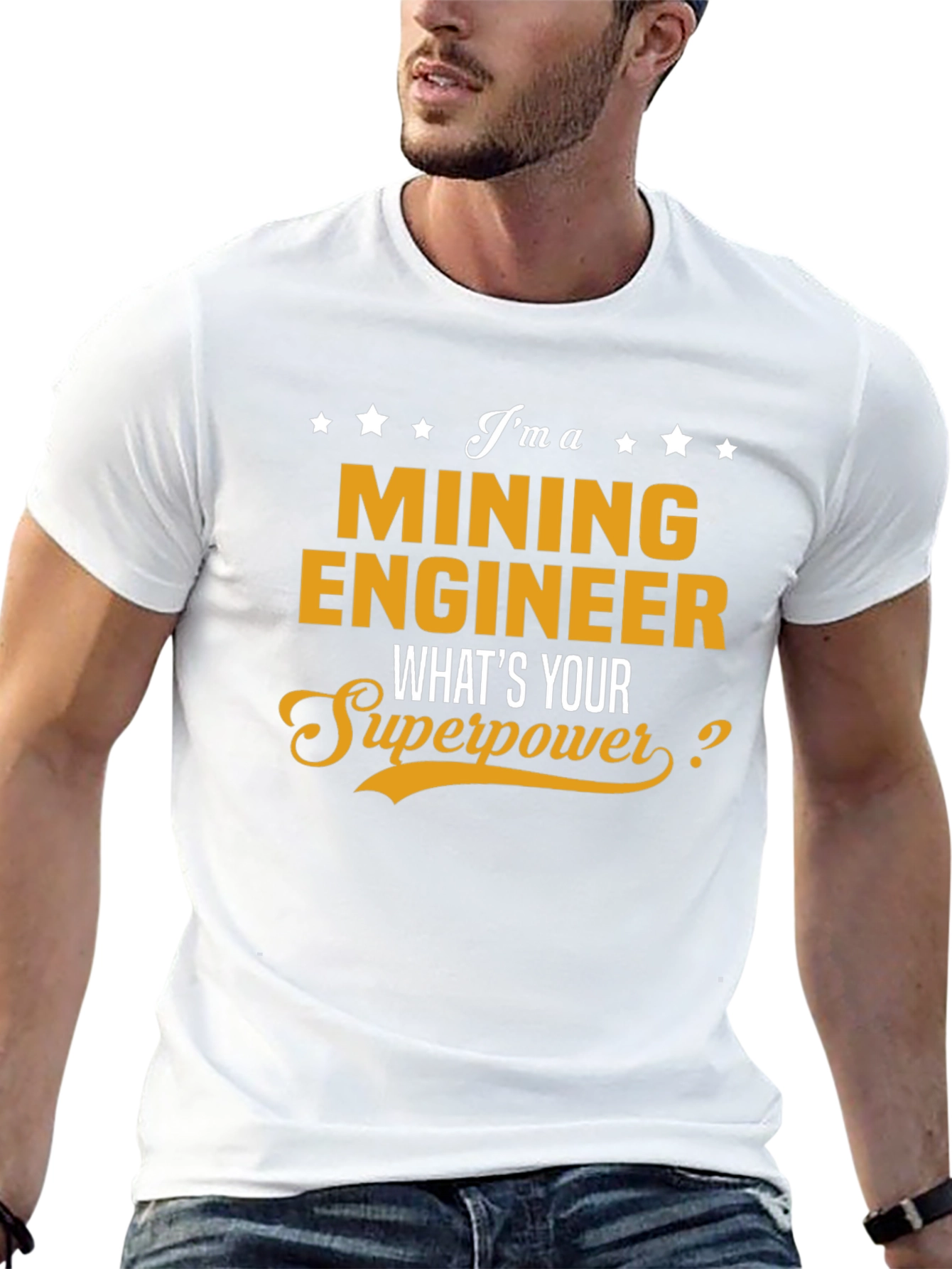 Mining Engineer Superpower T-Shirt