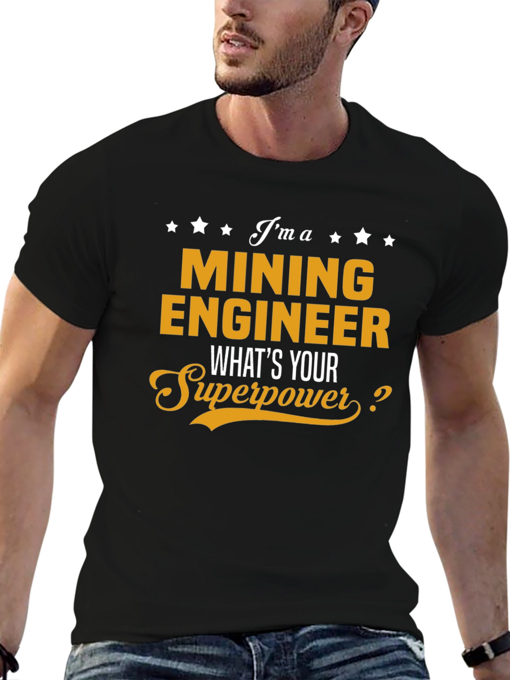 Mining Engineer Superpower T-Shirt