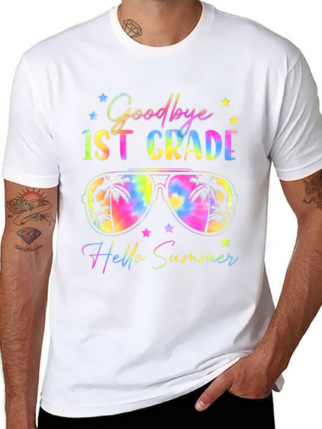 Goodbye 1st Grade Hello Summer T-Shirt
