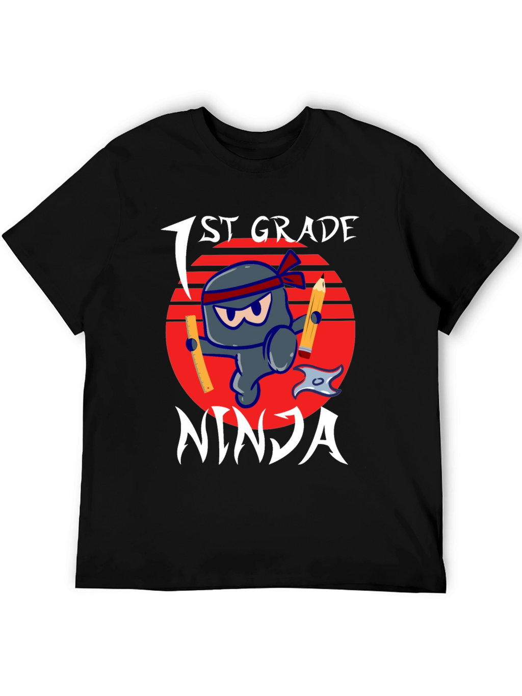 1st Grade Ninja T-Shirt - Back to School