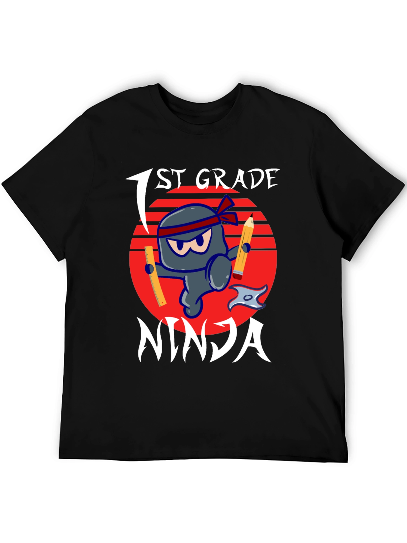 1st Grade Ninja T-Shirt - Back to School