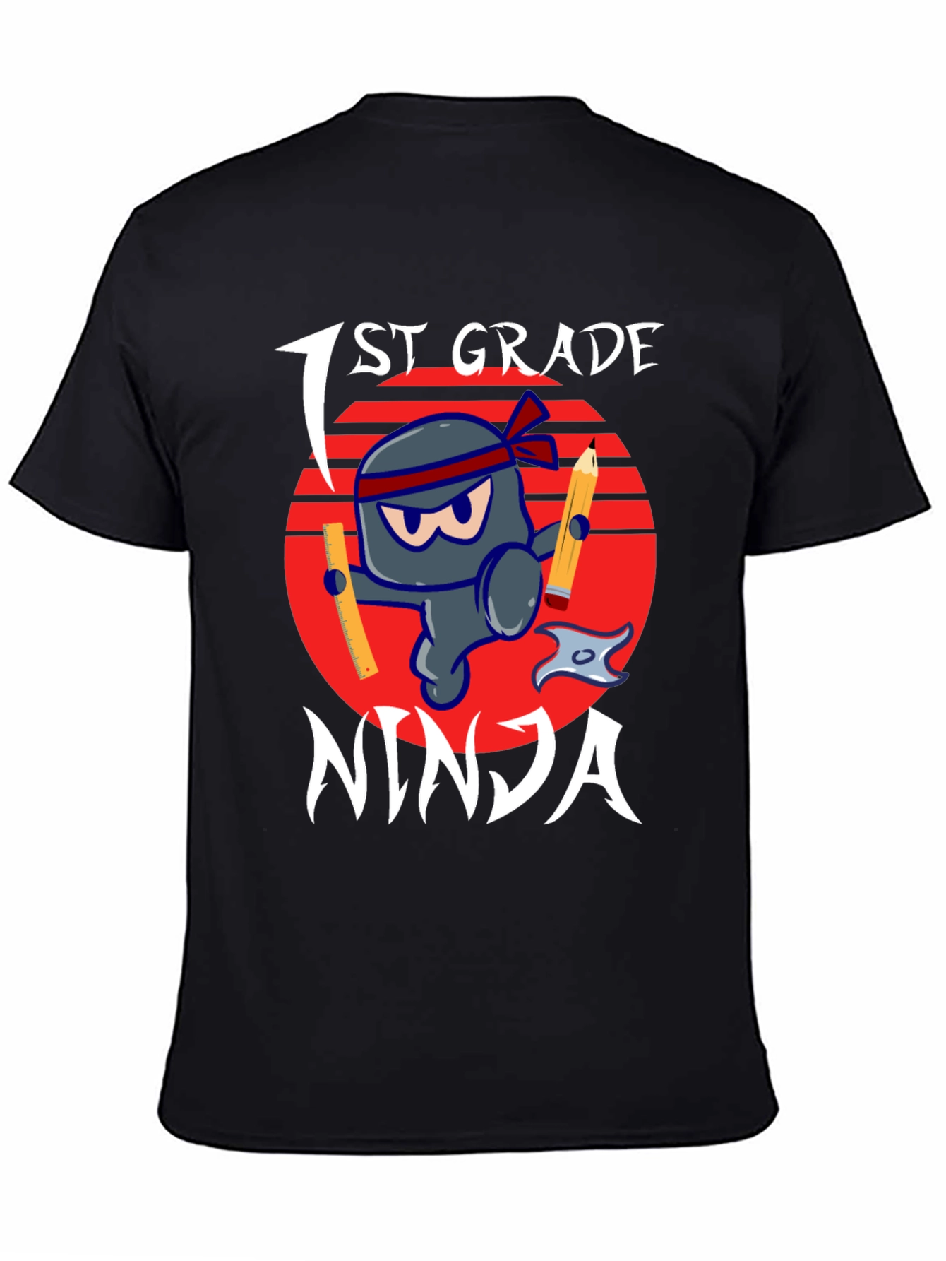 1st Grade Ninja T-Shirt - Back to School