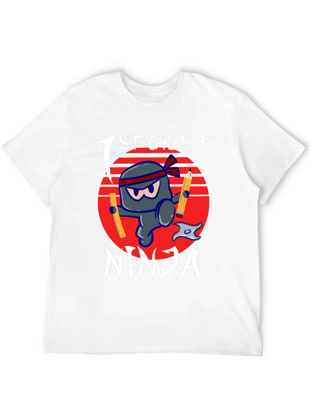 1st Grade Ninja T-Shirt - Back to School