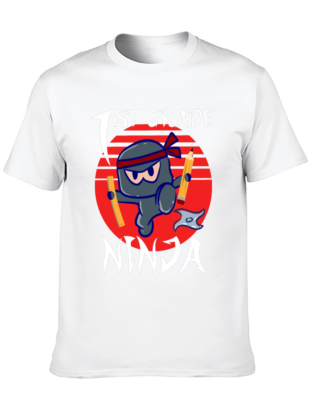 1st Grade Ninja T-Shirt - Back to School