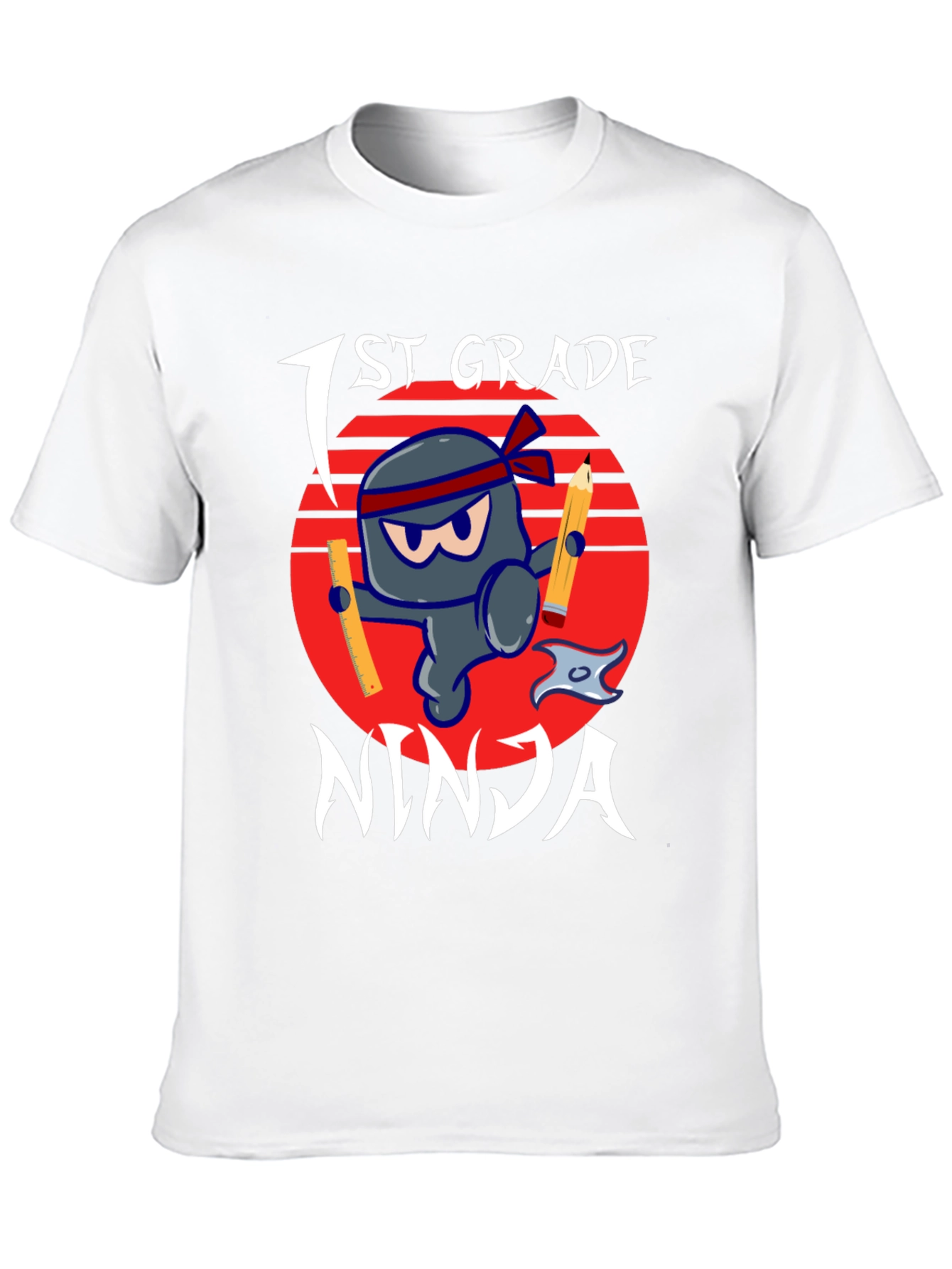 1st Grade Ninja T-Shirt - Back to School