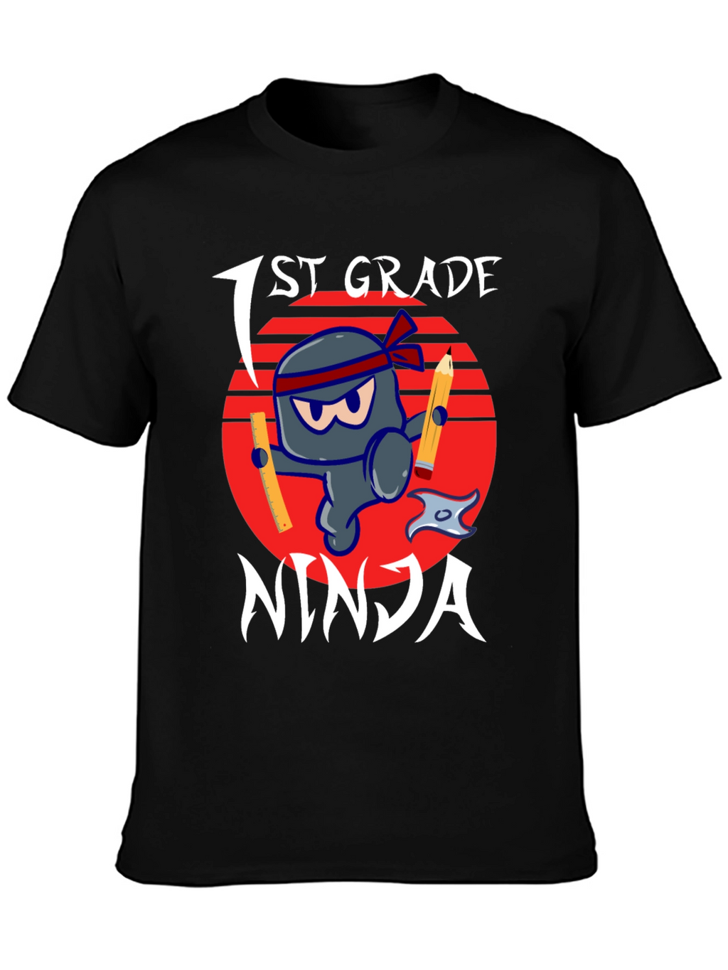 1st Grade Ninja T-Shirt - Back to School