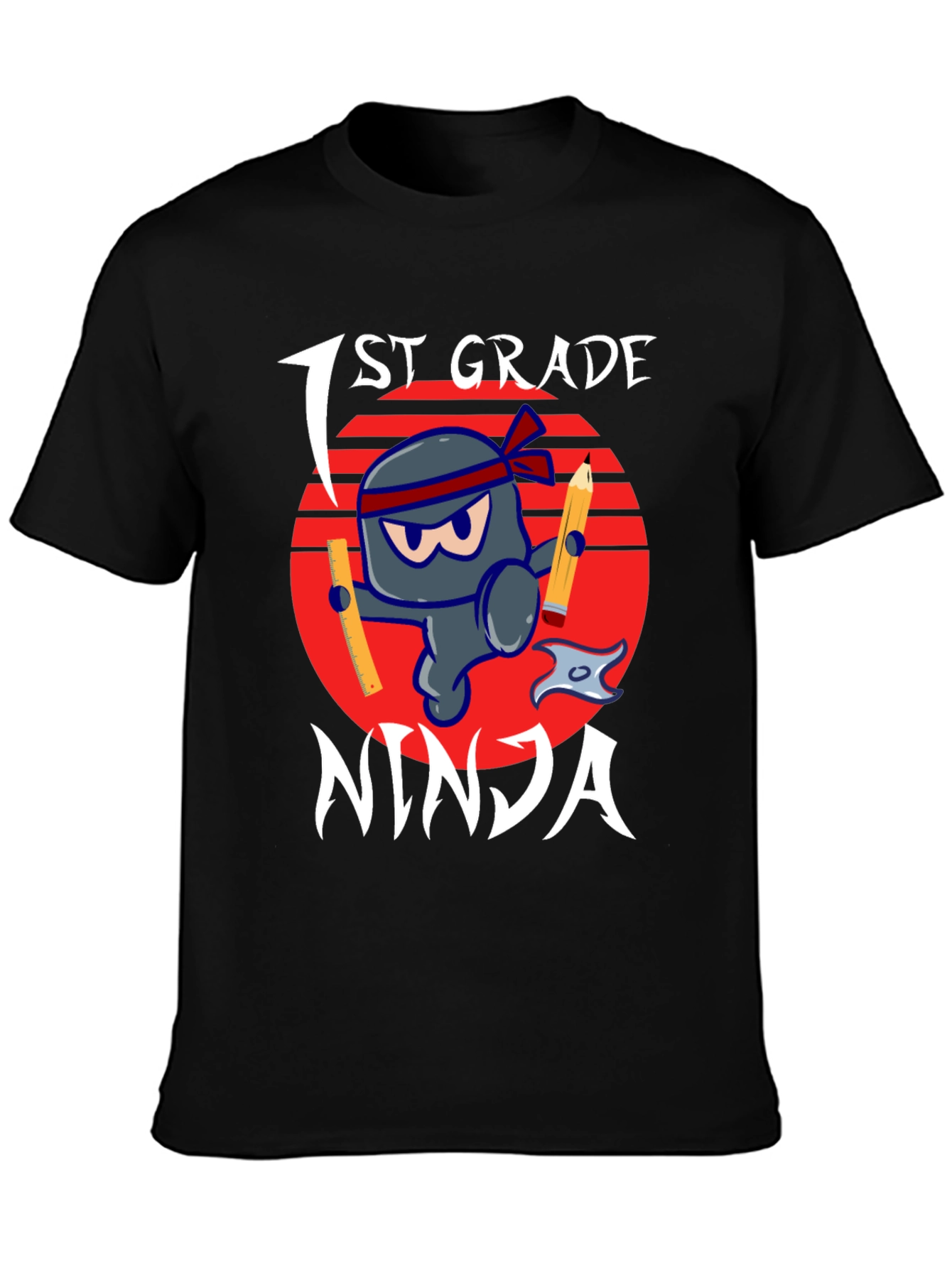 1st Grade Ninja T-Shirt - Back to School
