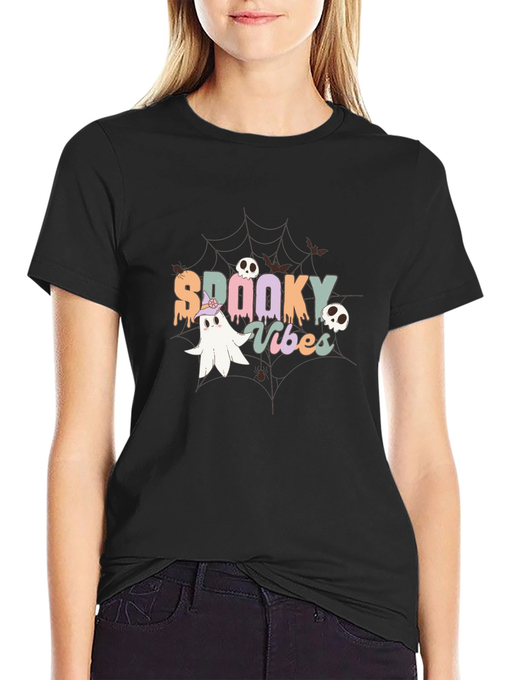 Spooky Vibes Halloween T-Shirt