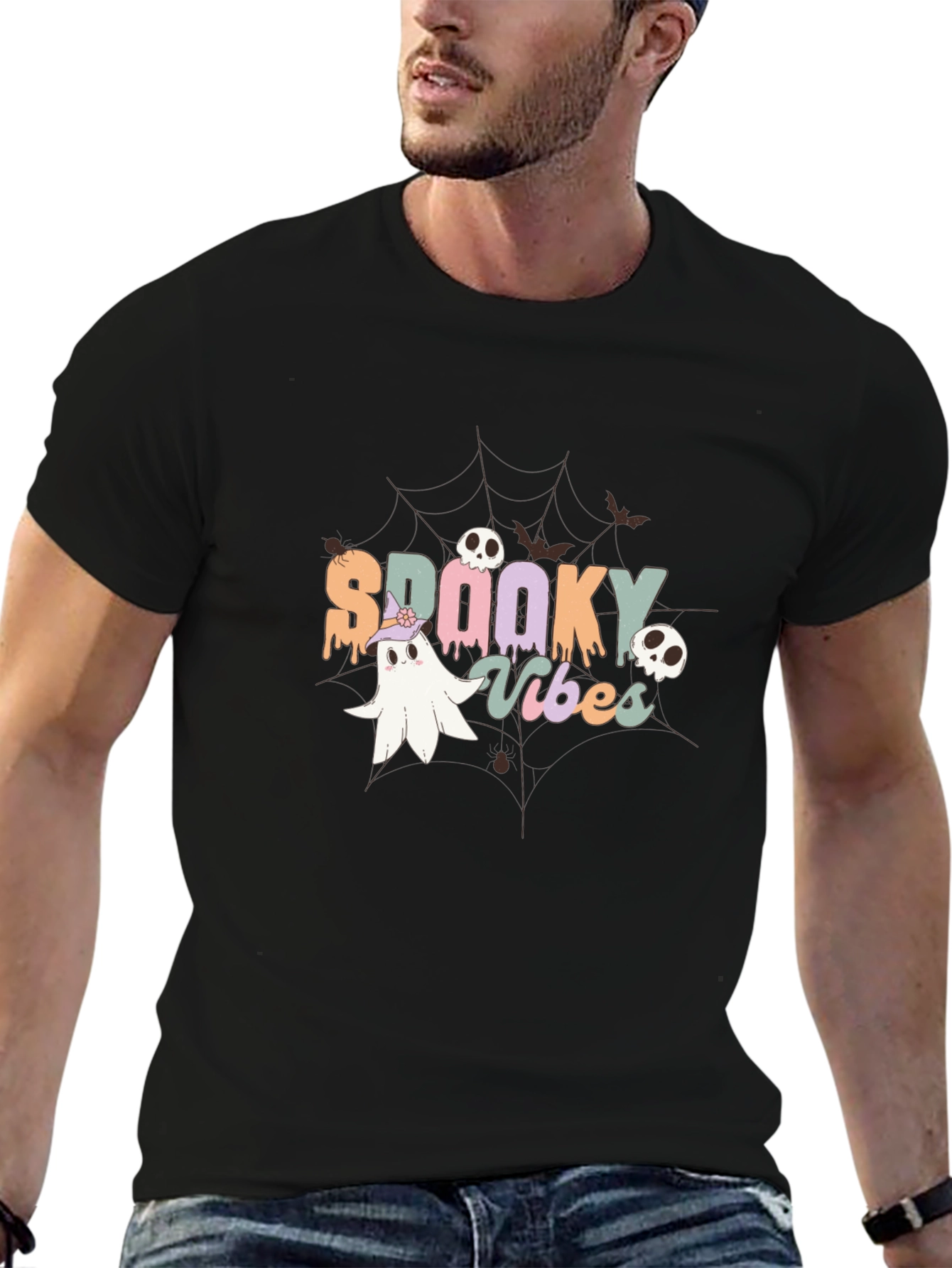 Spooky Vibes Halloween T-Shirt