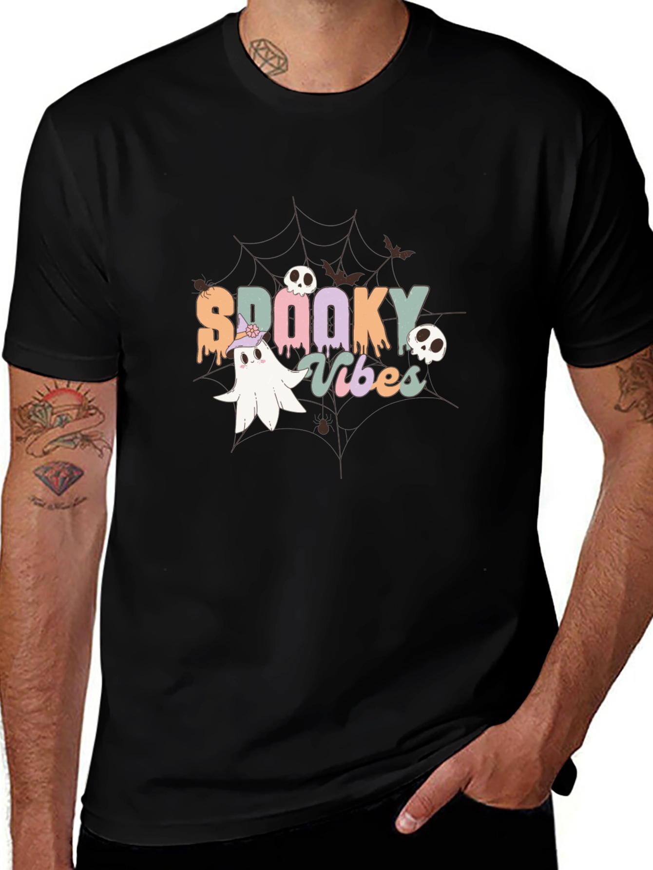 Spooky Vibes Halloween T-Shirt